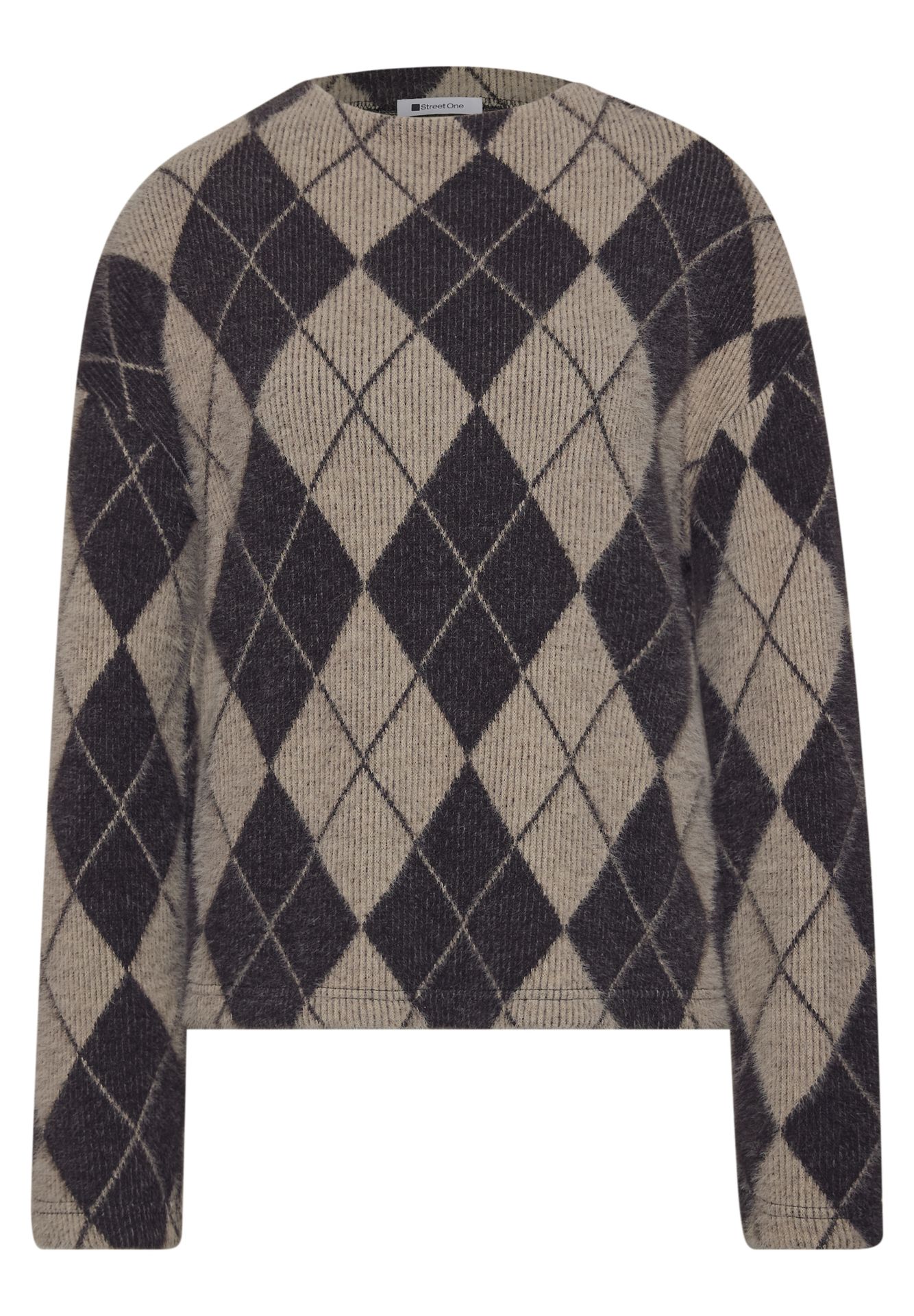 Street-One A326068 LTD QR fluffy dessin turtle clay sand 00118616-EKA19000200000940