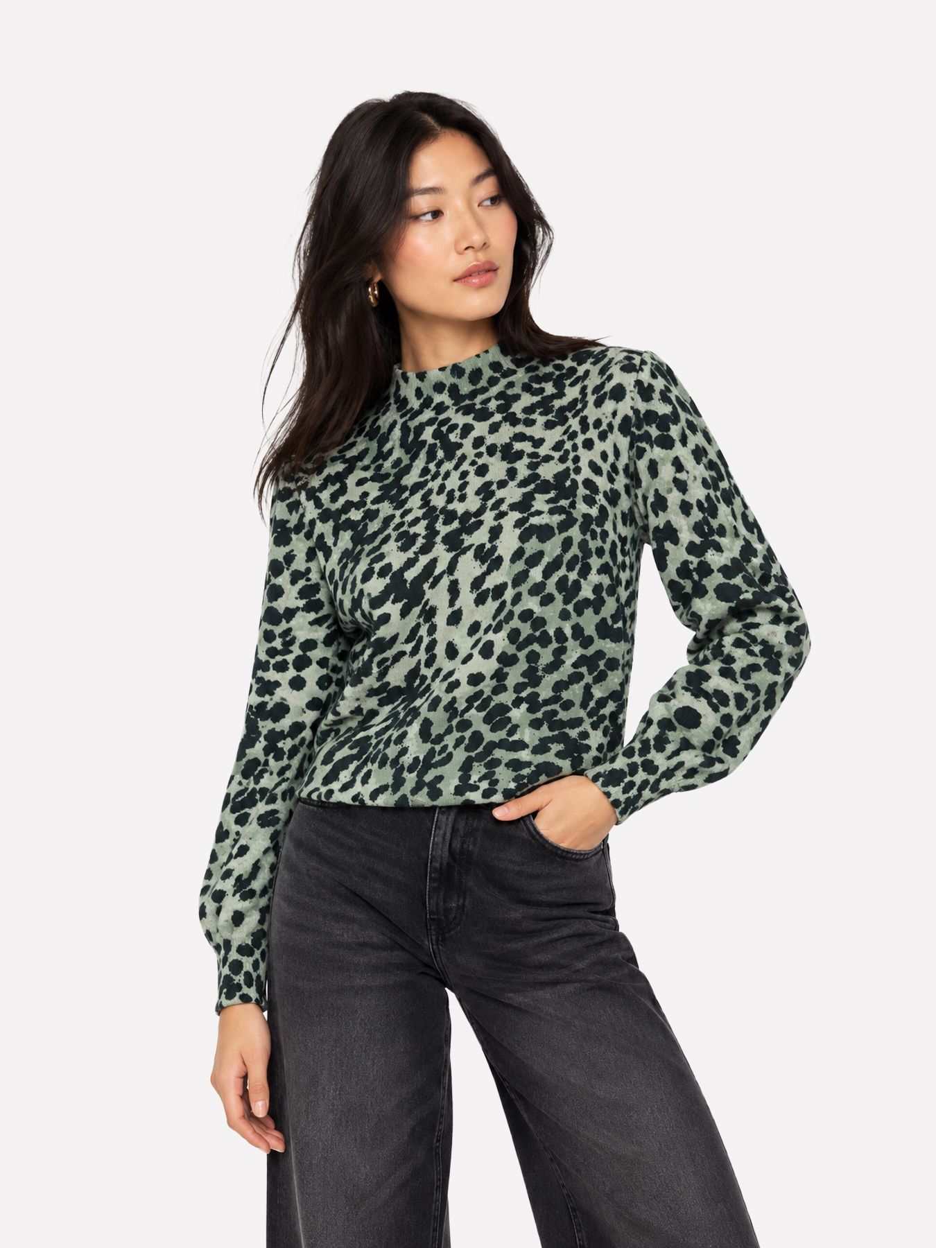 Street-One A304156 leo turtle sweater stormy green 00118640-EKA19000200001033