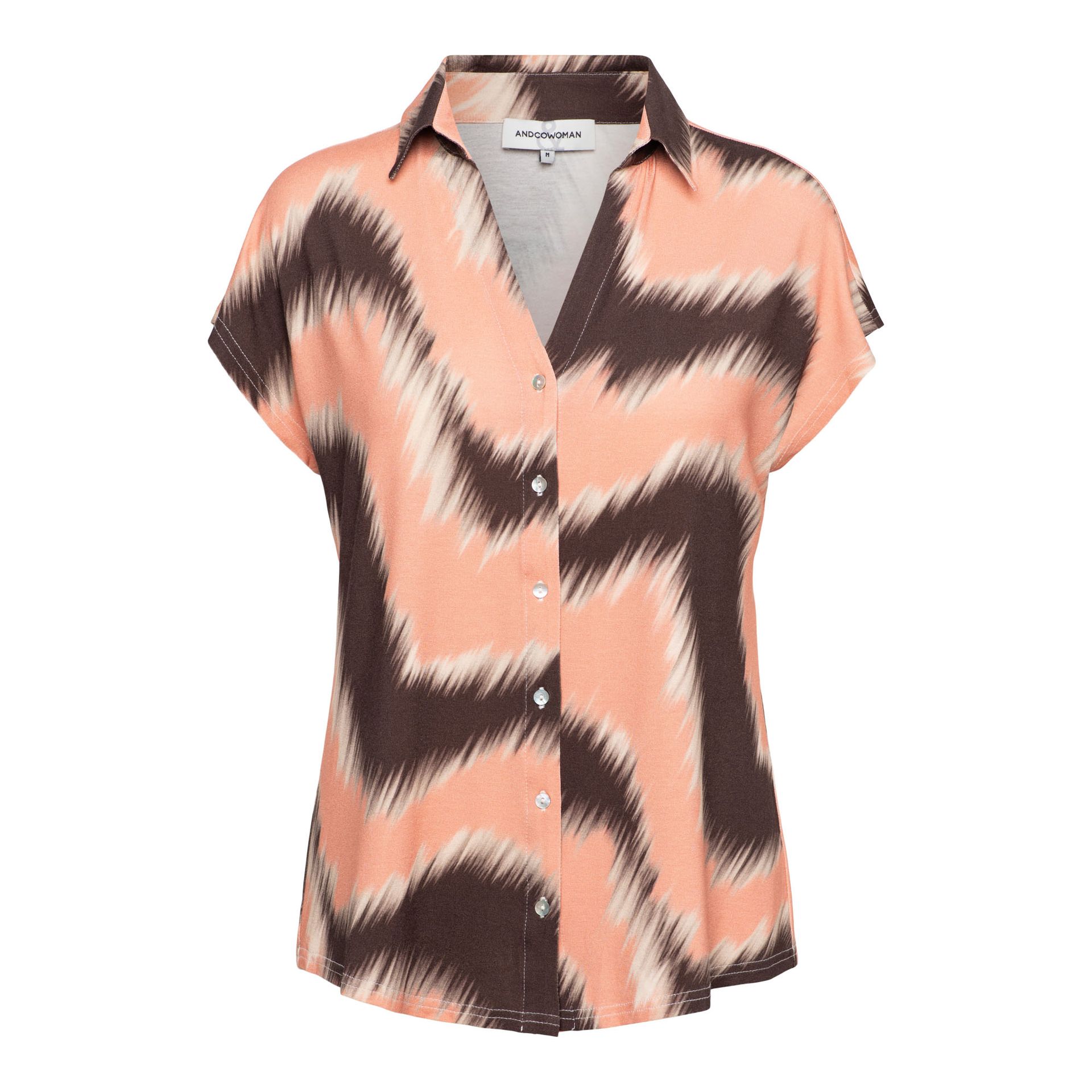 &Co Woman VALETTA ZIGZAG 64046 e-chocolate multi 00118724-EKA26007600000229