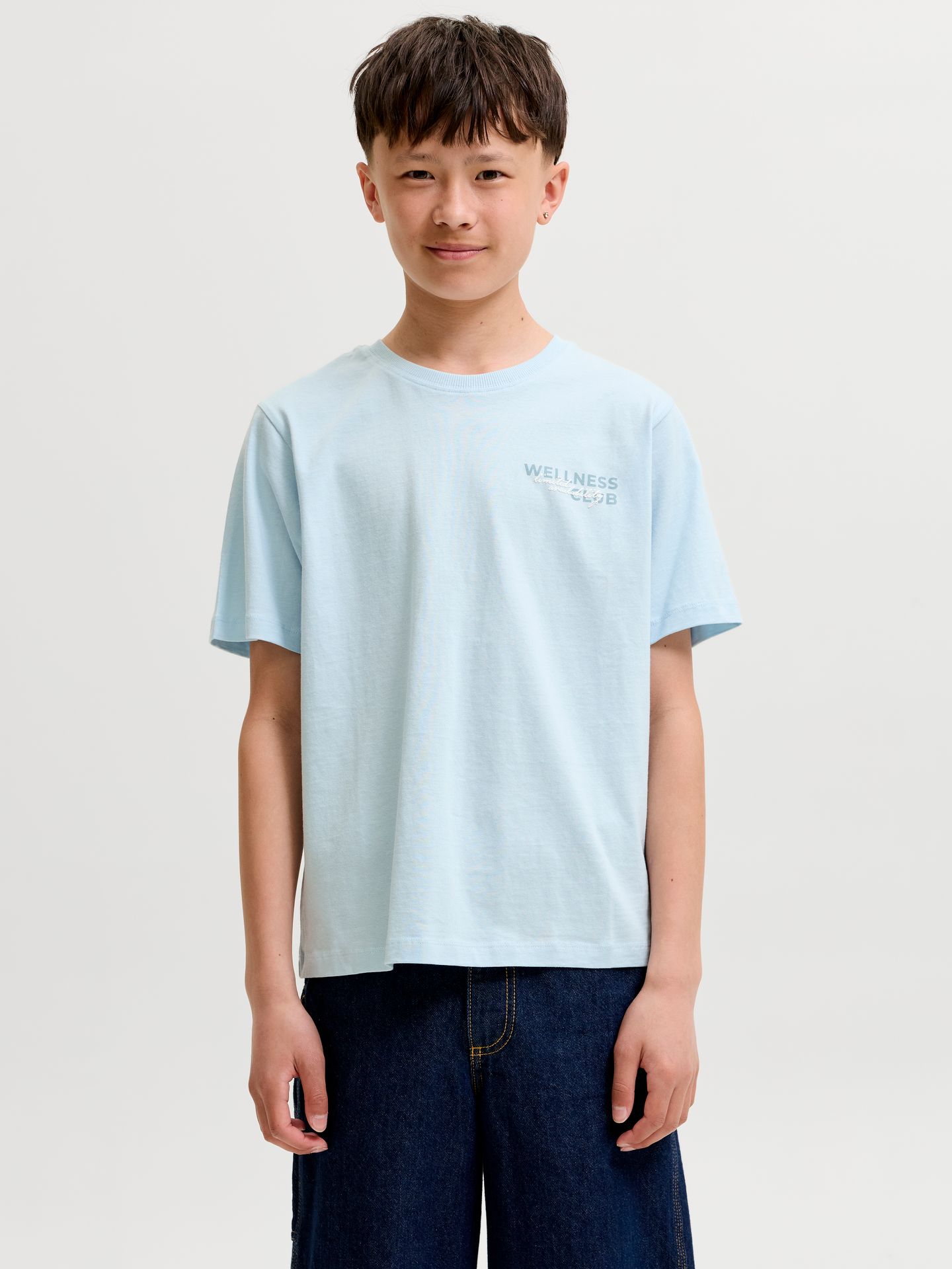 Jack & Jones JCOETERNA SCRIPT BACK PRINT TEE SS Omphalodes 00118730-EKA26011400003451