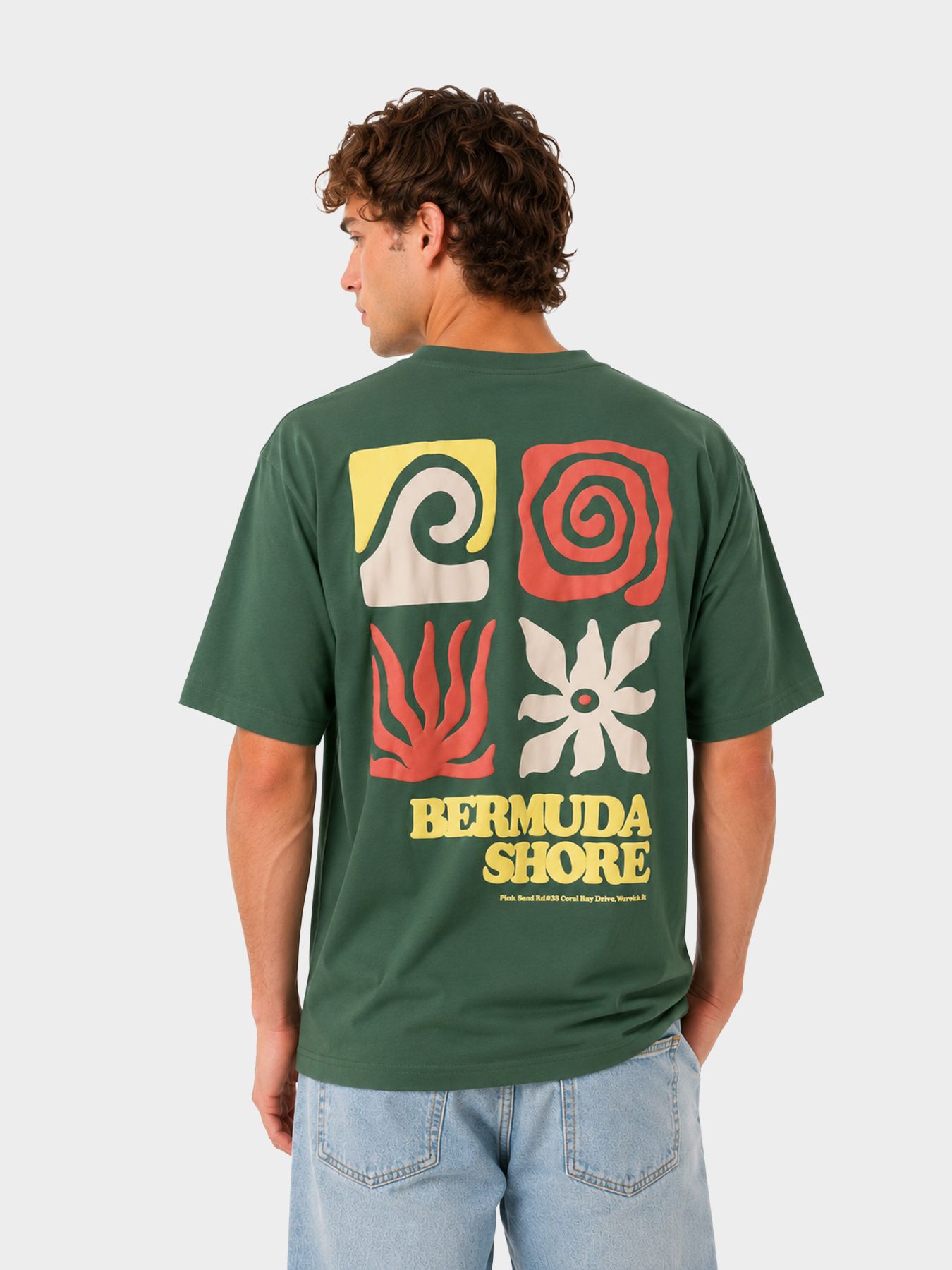 Only & Sons ONSKIKI LIFE RLX SS TEE Mallard Green/BERMUDA SHORE 00118735-EKA26011400003553