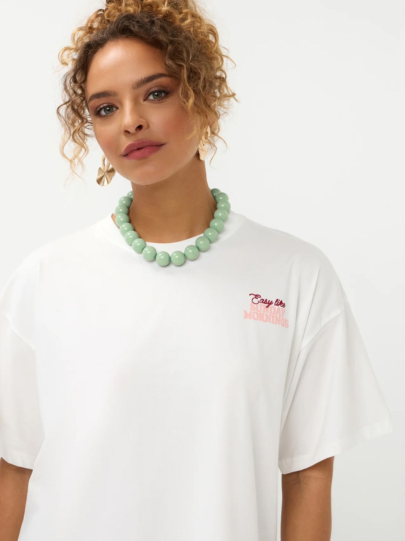 Ydence T-shirt sunday mornings off white 2900167126040