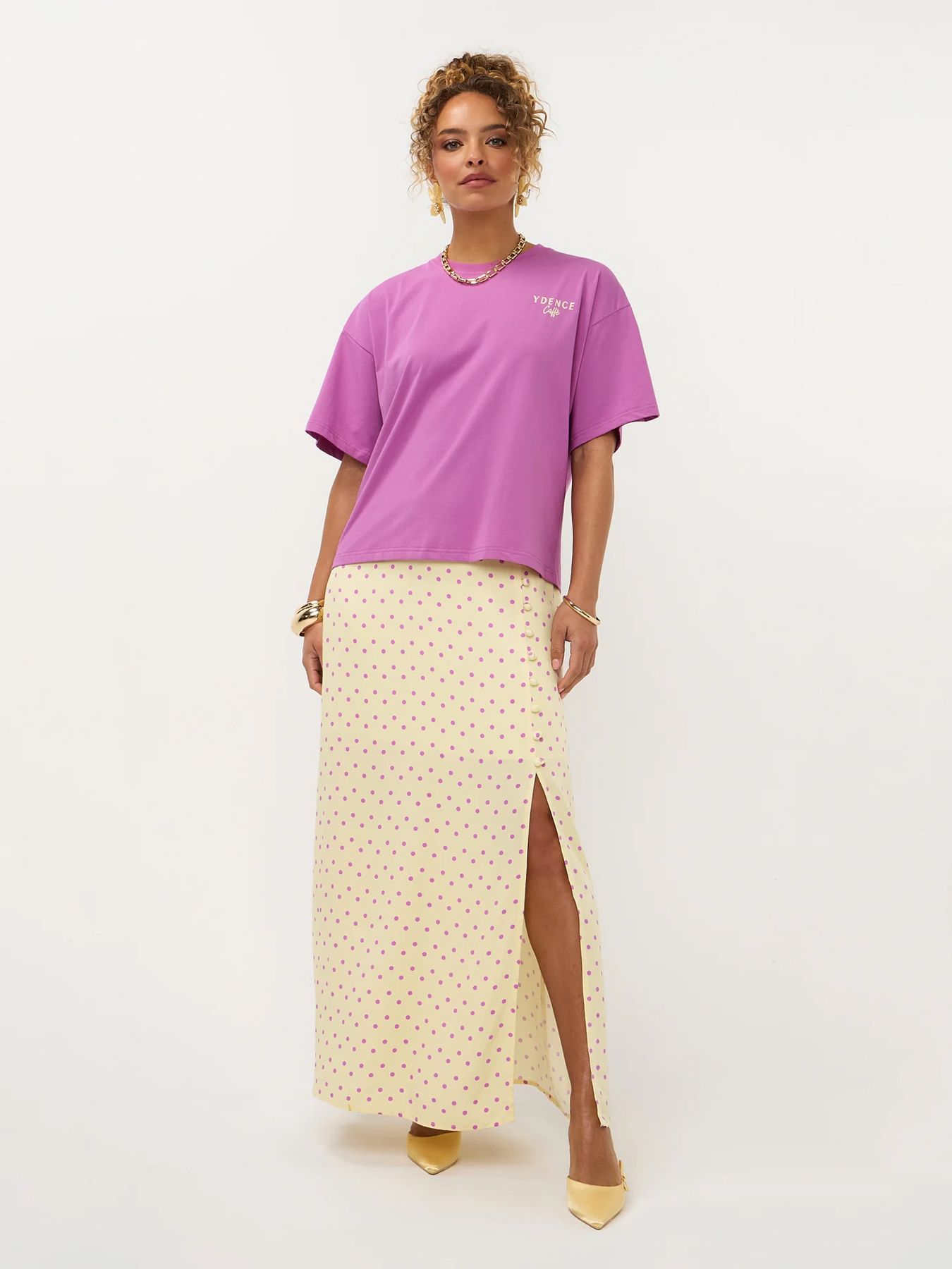 Ydence T-shirt Ydence cafe Pink 2900167128068
