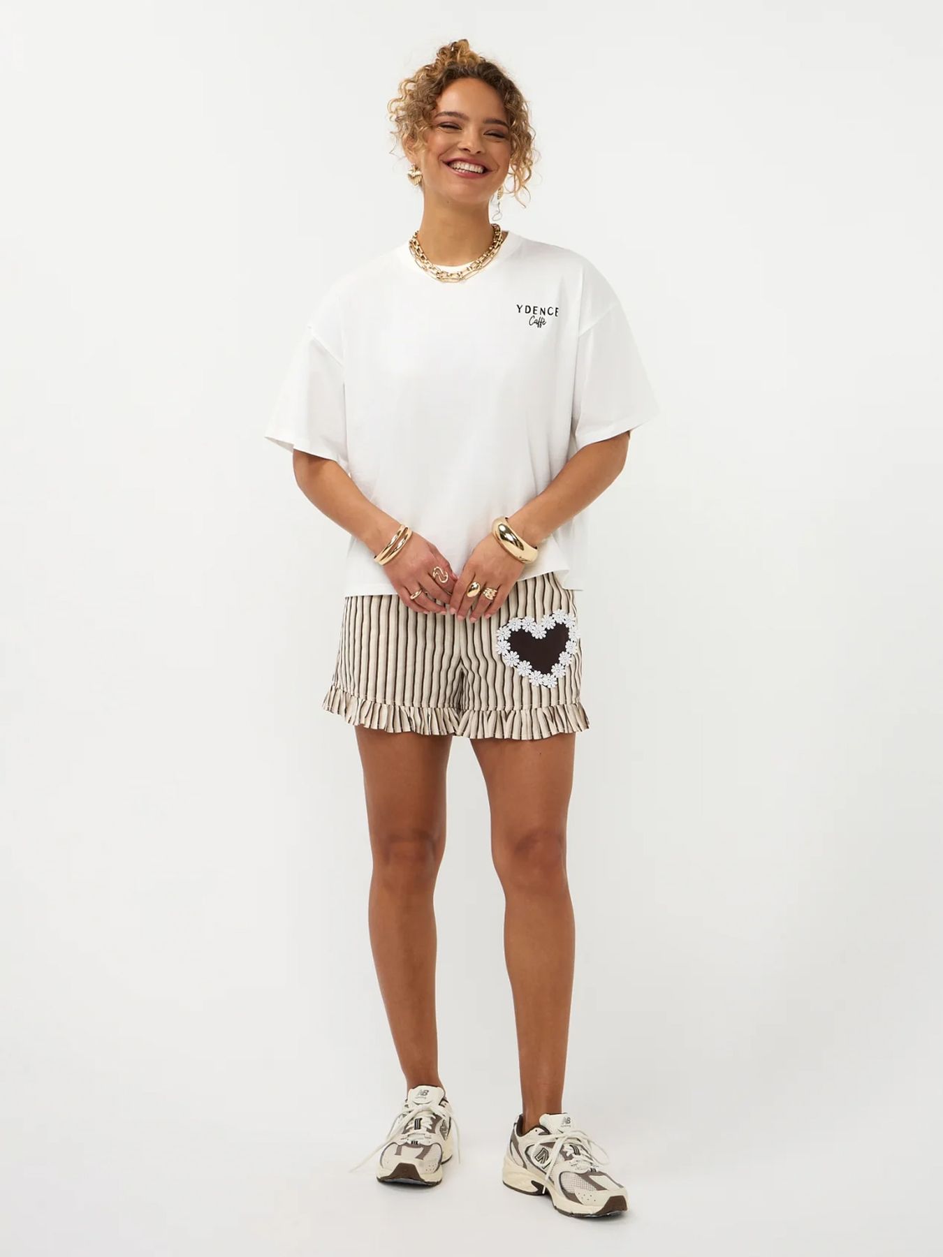 Ydence T-shirt Ydence cafe off white 2900167127023