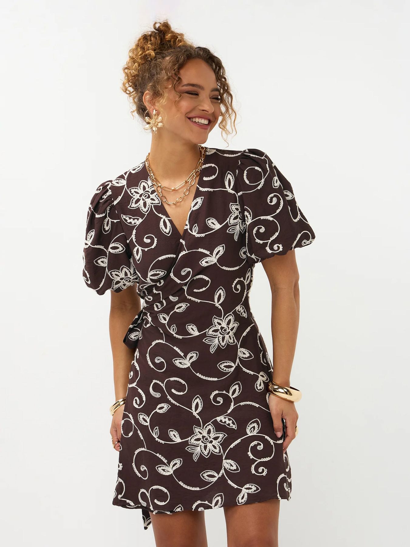 Ydence Dress saphira D.Brown 00118751-771
