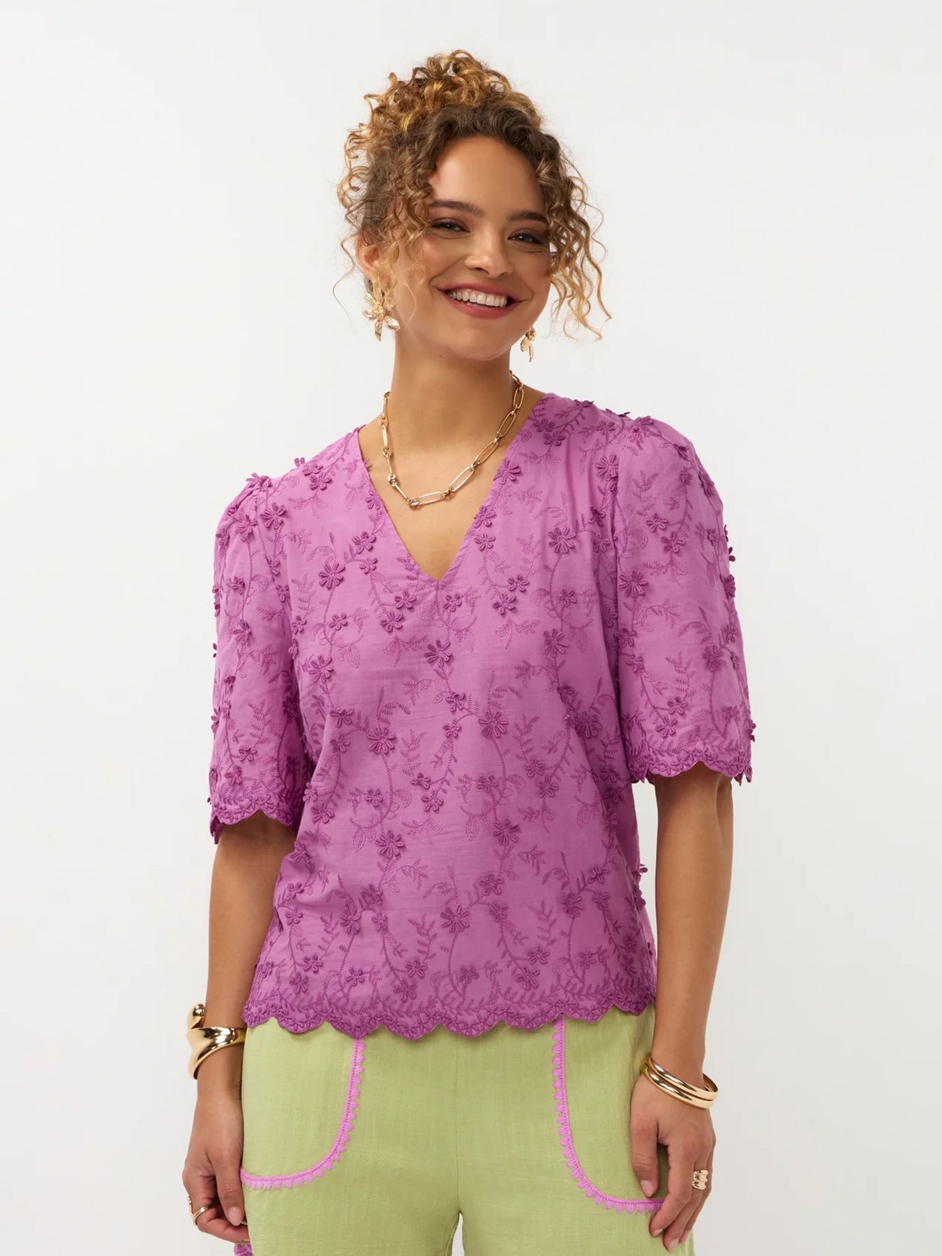 Ydence Top Florence Pink 00118752-VXD