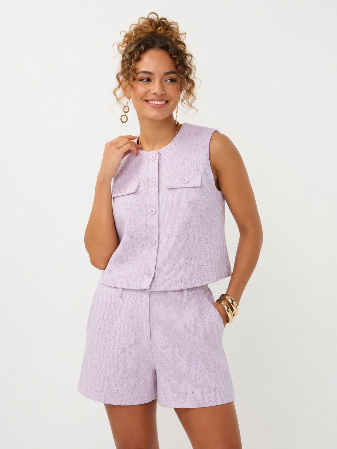Ydence Gilet Amanda Lilac 00118754-506