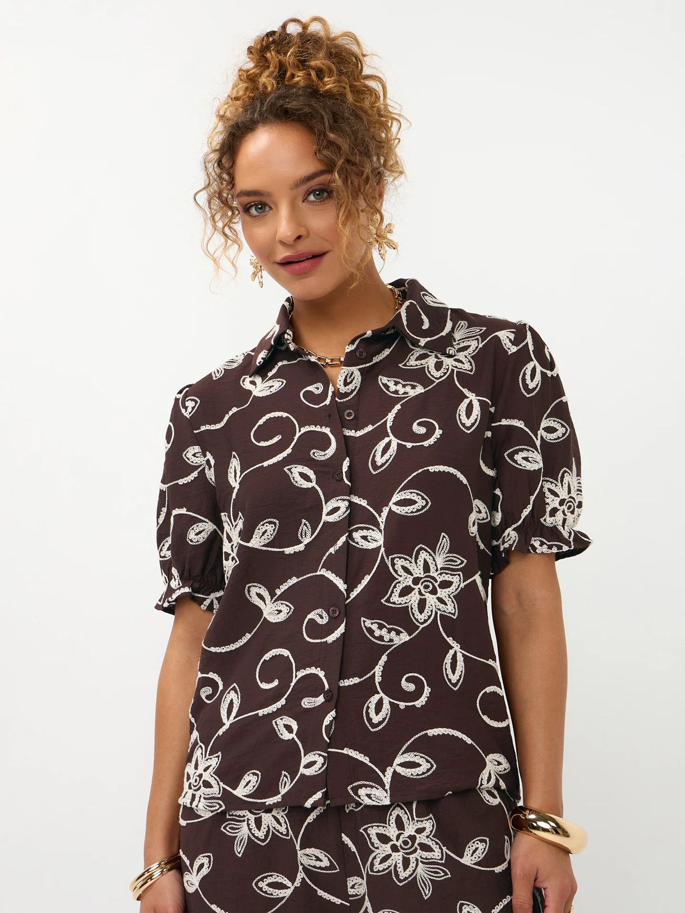 Ydence Blouse Leila D.Brown 00118756-771