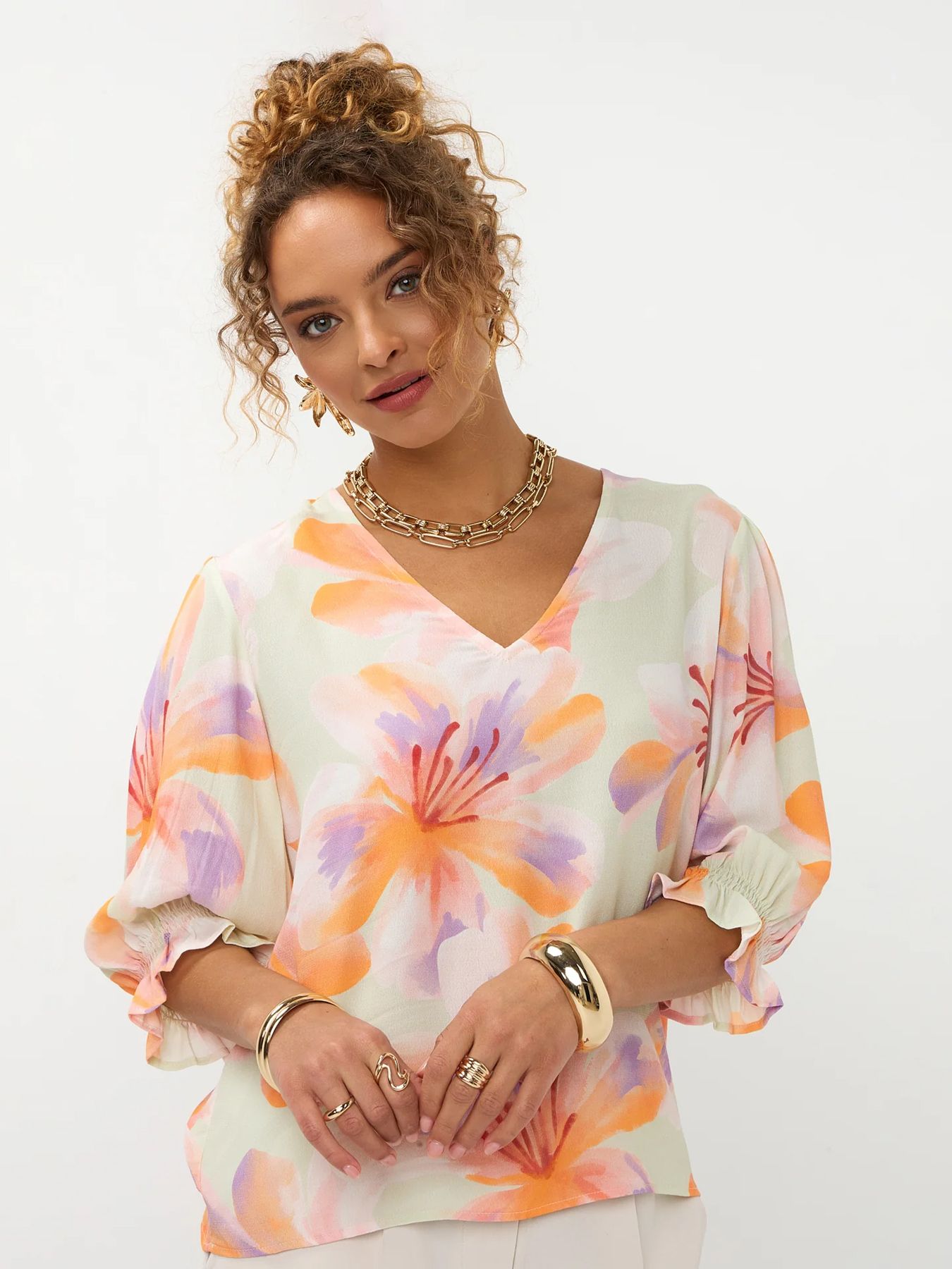Ydence Top Jordan Multi flower 2900167139033