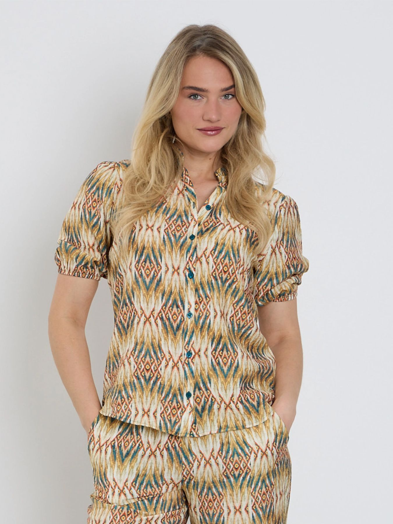 Elvira Blouse Loiza tropical treasure 2900167157136