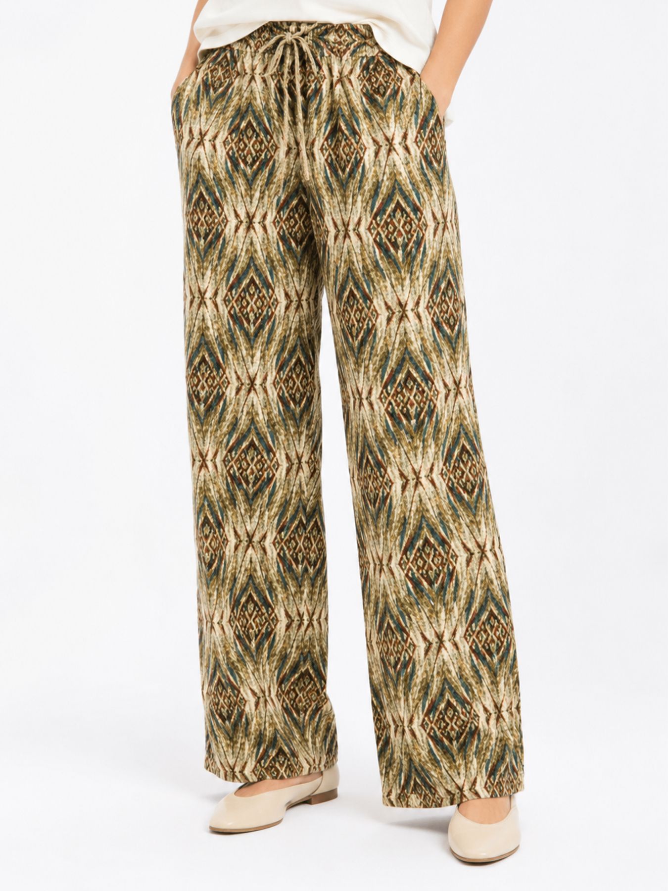 Elvira Trouser Loiza tropical treasure 00118770-741