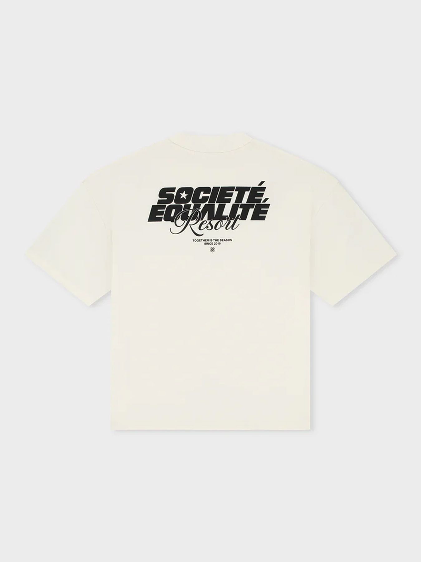 Equalité Societe resort boxy tee off white 2900167421046