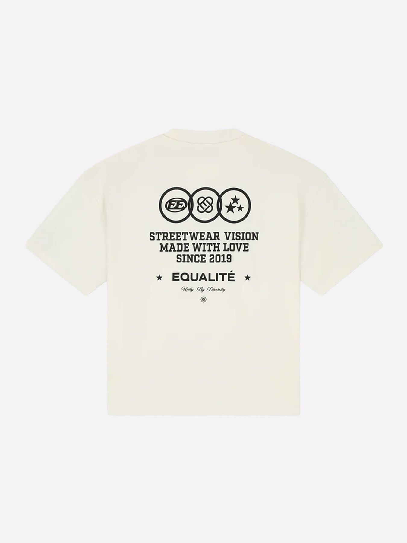 Equalité Universe boxy tee Off White 2900167422043
