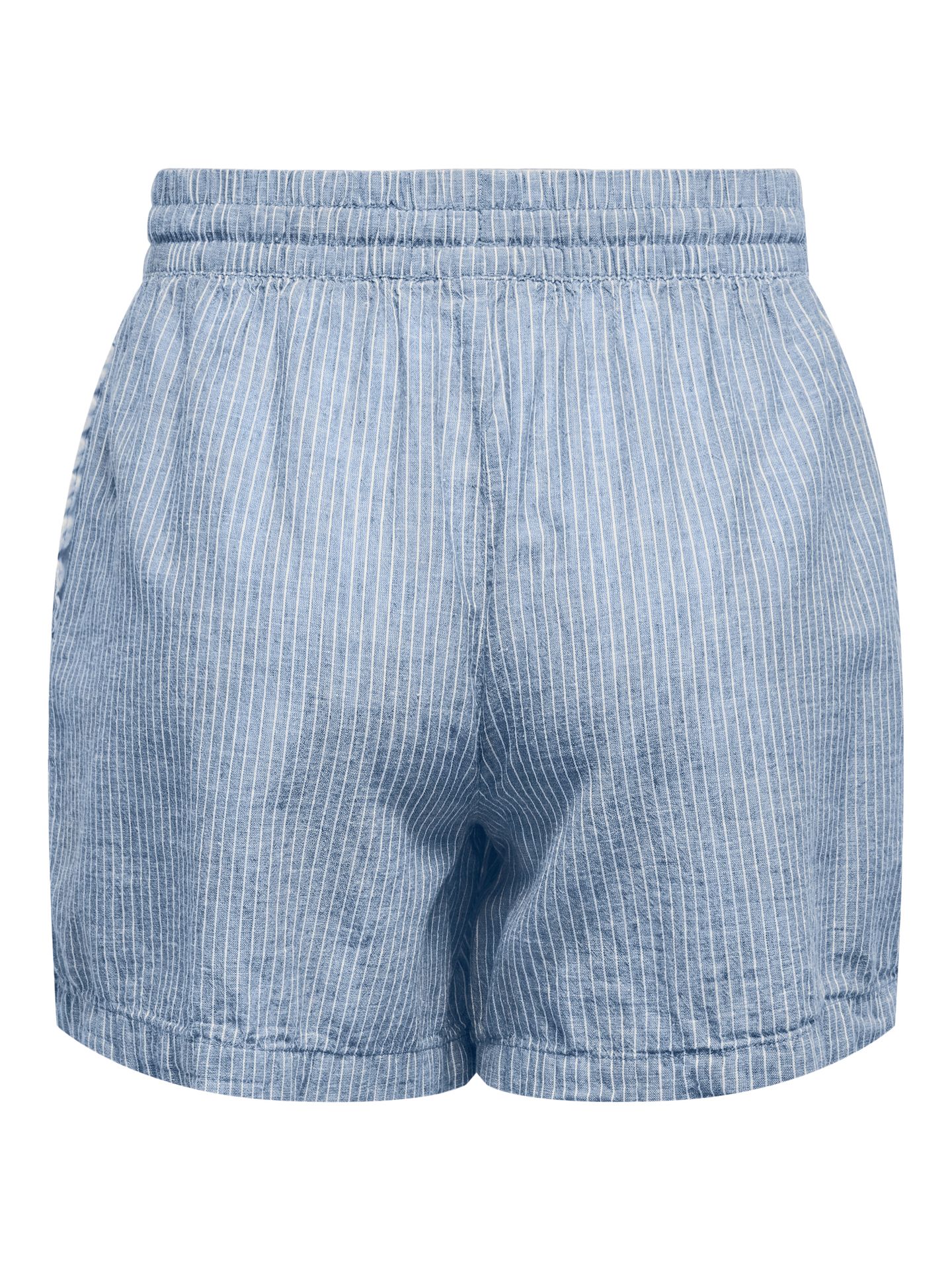 JDY JDYMILA LINEN HW SHORTS WVN DIA Kentucky Blue/BLACK BUTTONS 2900167218059