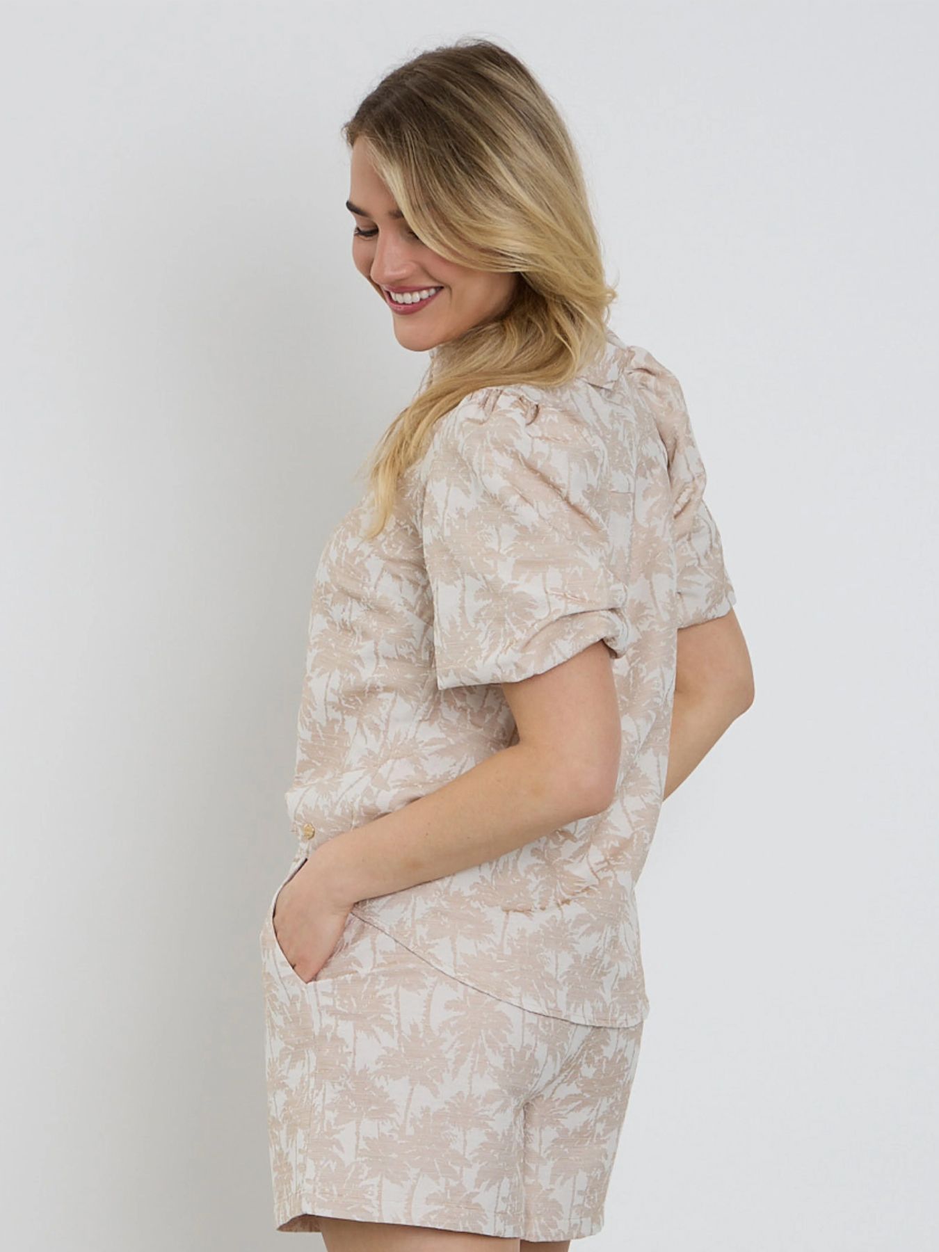 Elvira Blouse soleo Sand 2900167219124