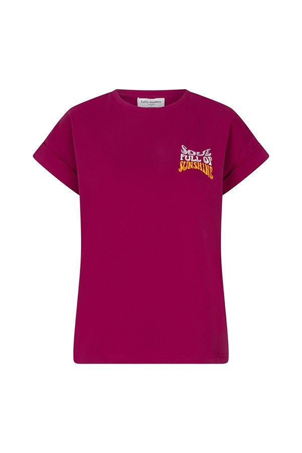 Lofty Manner T-shirt Nicole 750 purple 00118810-EKA26013300000037