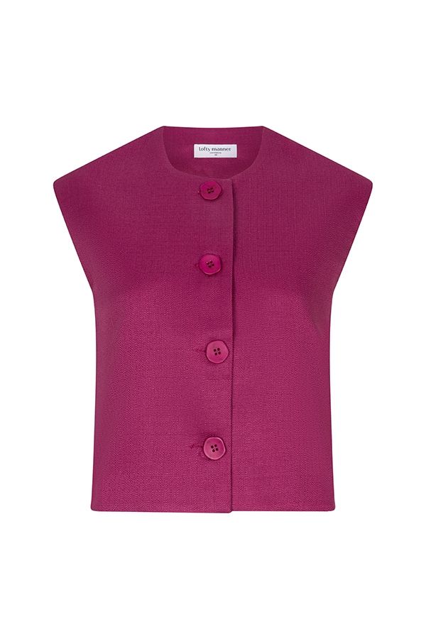 Lofty Manner Gilet Isla 750 purple 00118812-EKA26013300000037