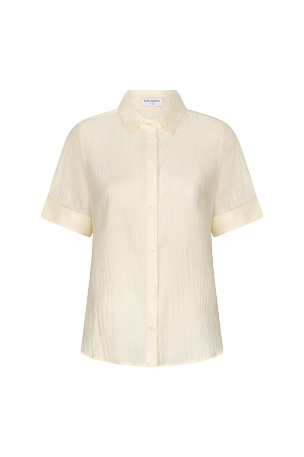 Lofty Manner Blouse Lilian 101 off white 00118819-EKA26013300000069