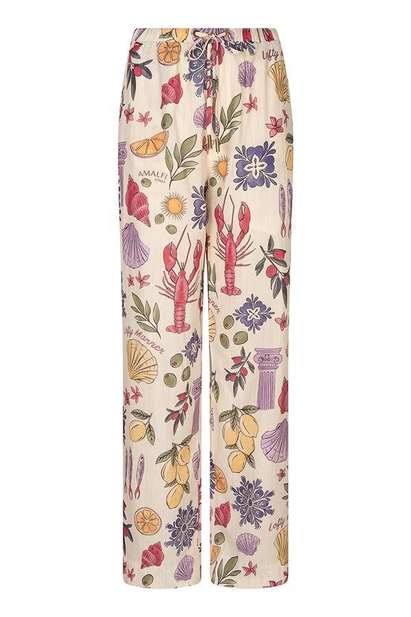 Lofty Manner Trouser Luca 827 multi element print 00118825-EKA26013300000088