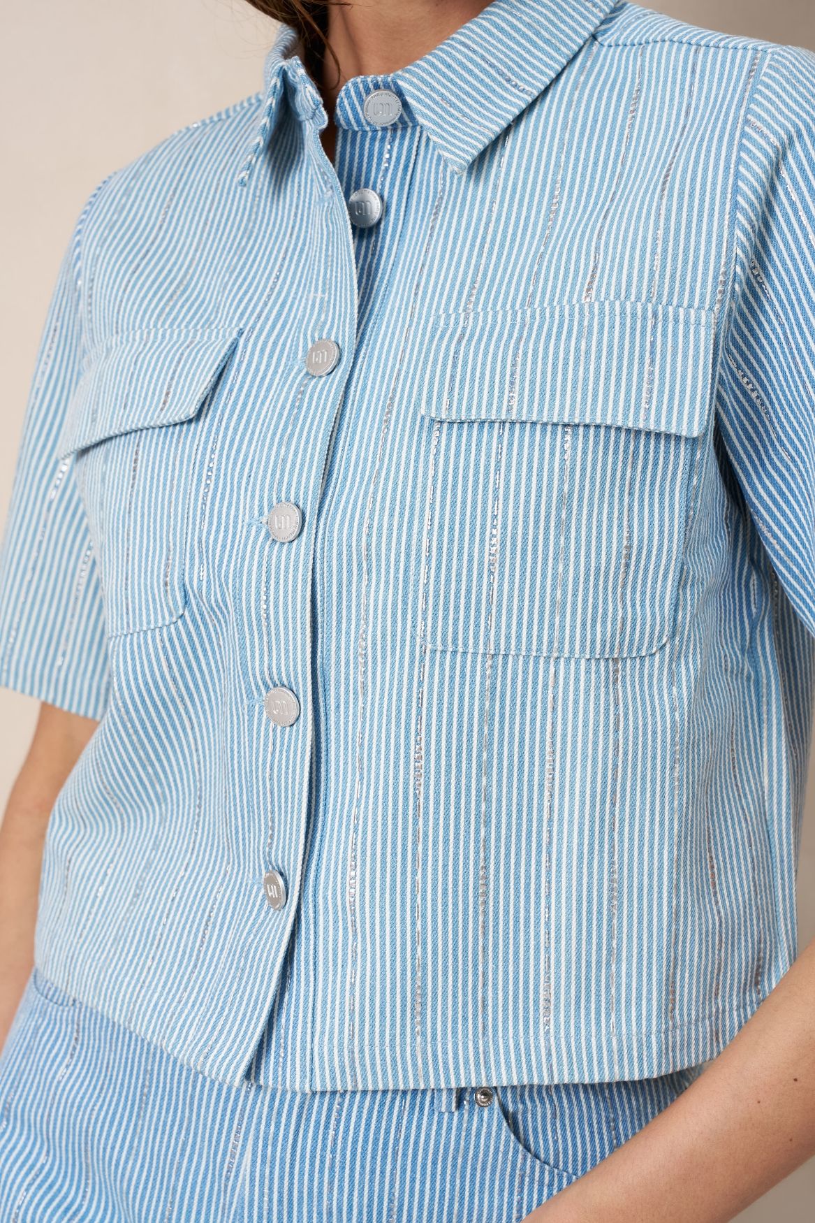 Lofty Manner Blouse Hera 400 blue 2900167242030