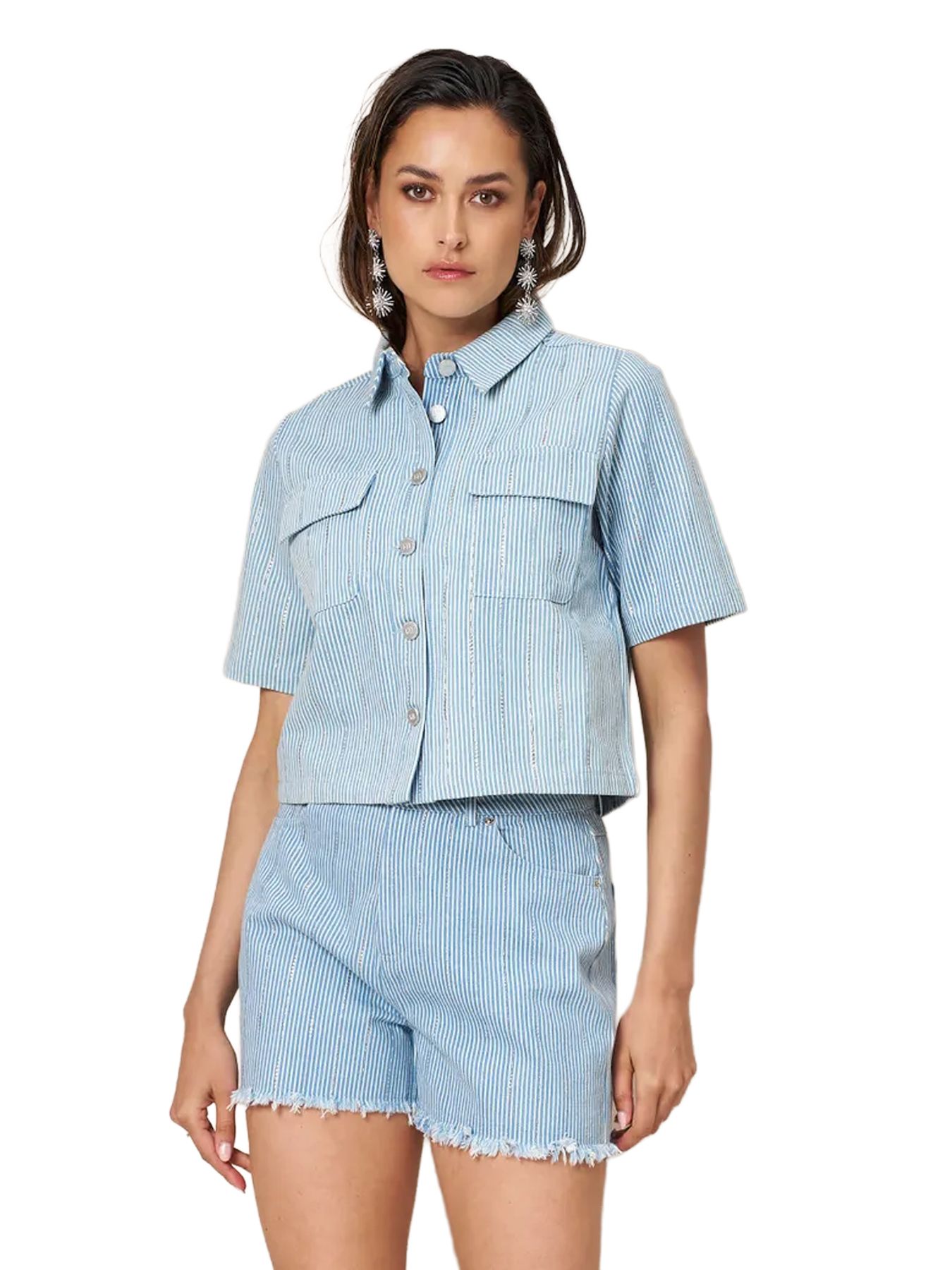 Lofty Manner Blouse Hera 400 blue 00118829-EKA26013300000028