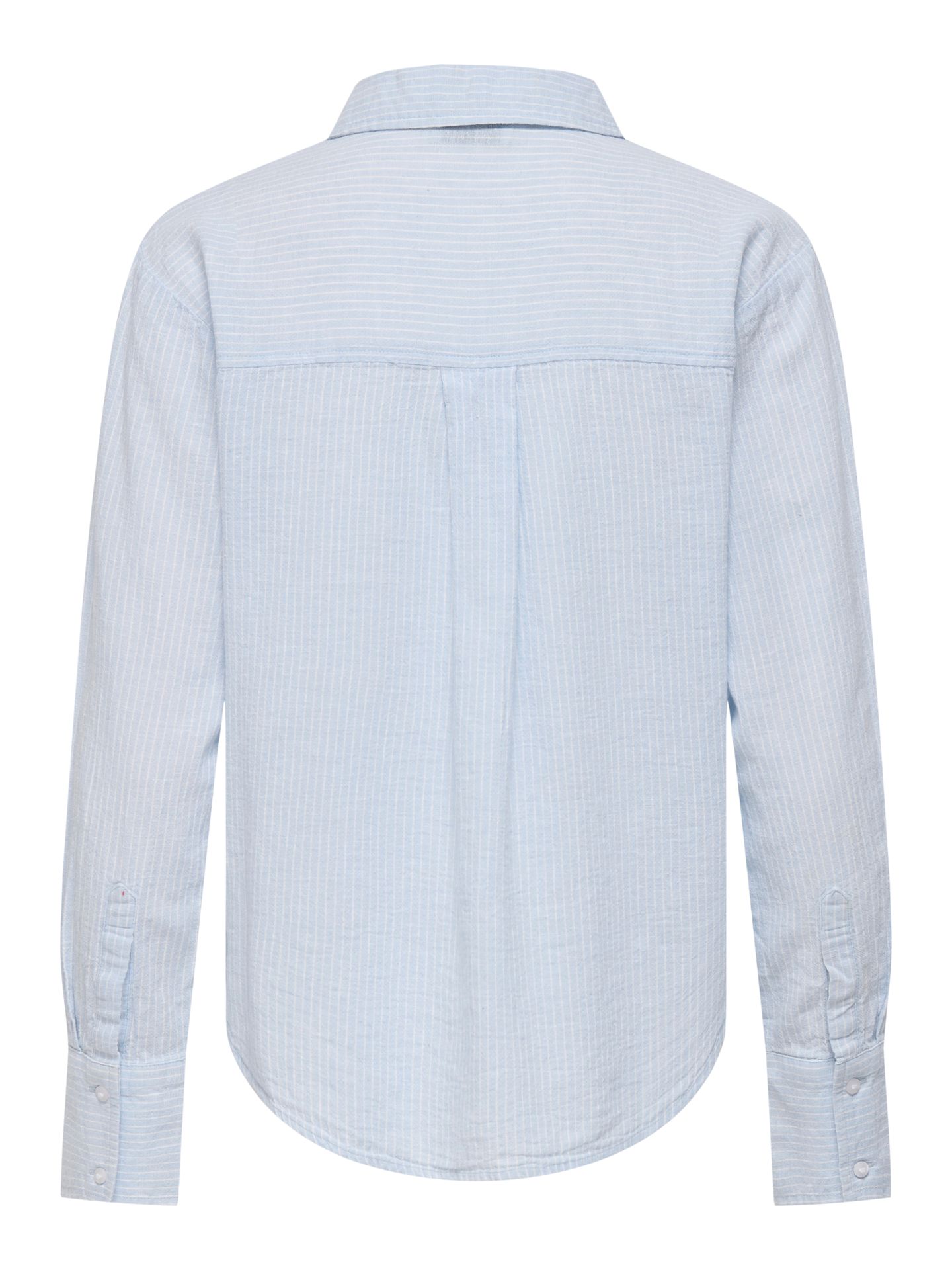 Only JDYMILA L/S LOOSE LINEN SHIRT WVN D Kentucky Blue/CLOUD DANCER 2900167251032
