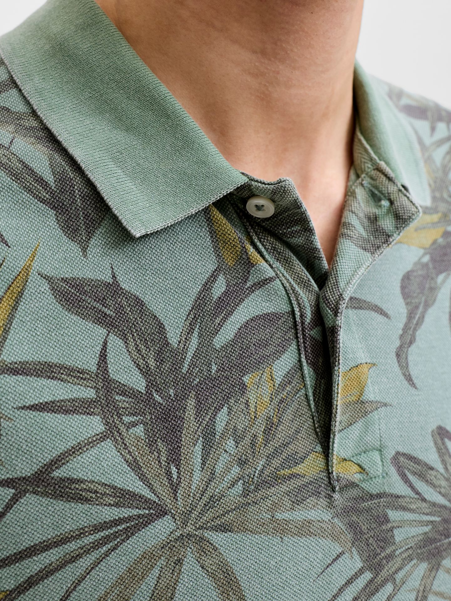 Jack & Jones JPRBLUHAWAII AOP SS POLO Laurel Wreath 2900167275014