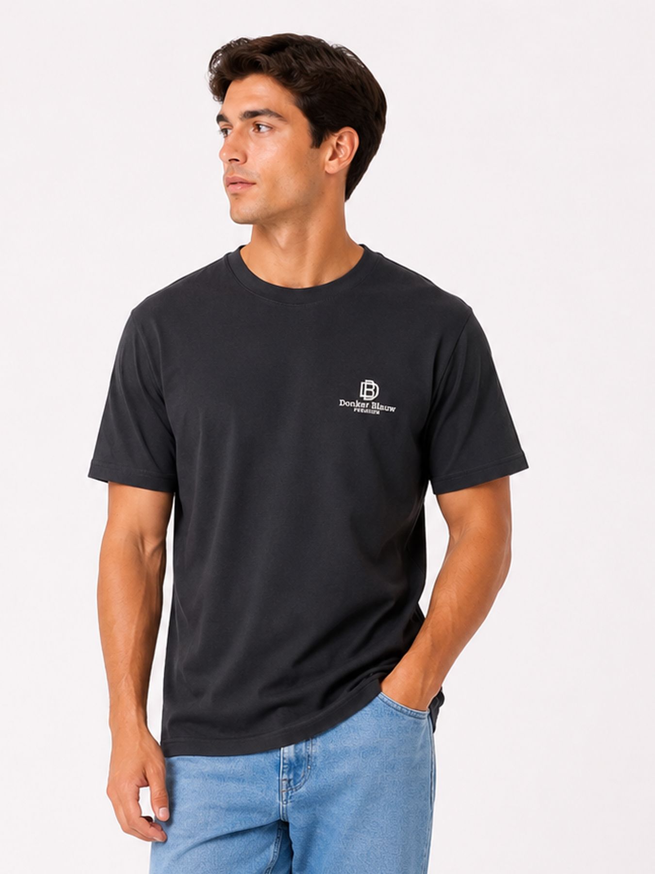 Donker Blauw Db-02 Tee city Navy 2900167295074