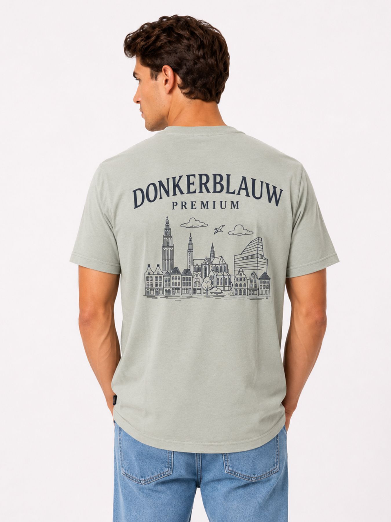 Donker Blauw Db-02 Tee city Ice Berg 00118862-ICEB