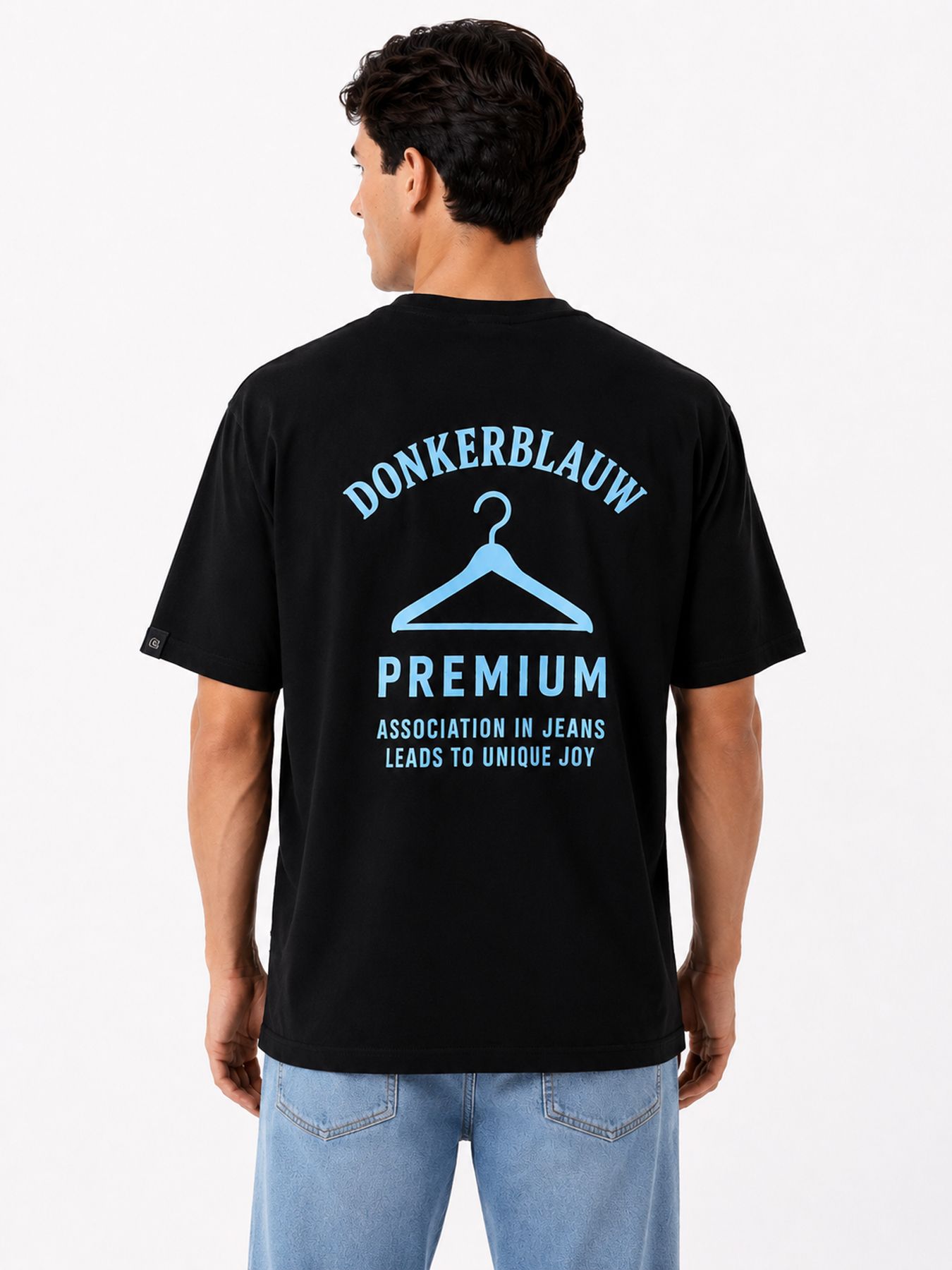 Donker Blauw Db-03 tee hanger Zwart 2900167299041