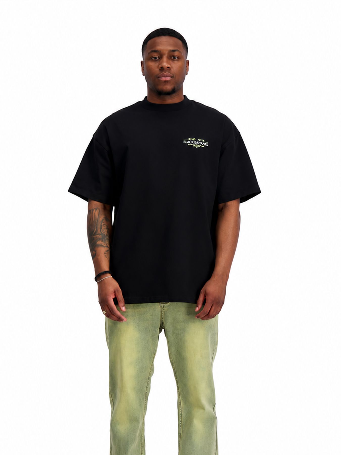 Black Bananas Grape tee Black 00118871-999