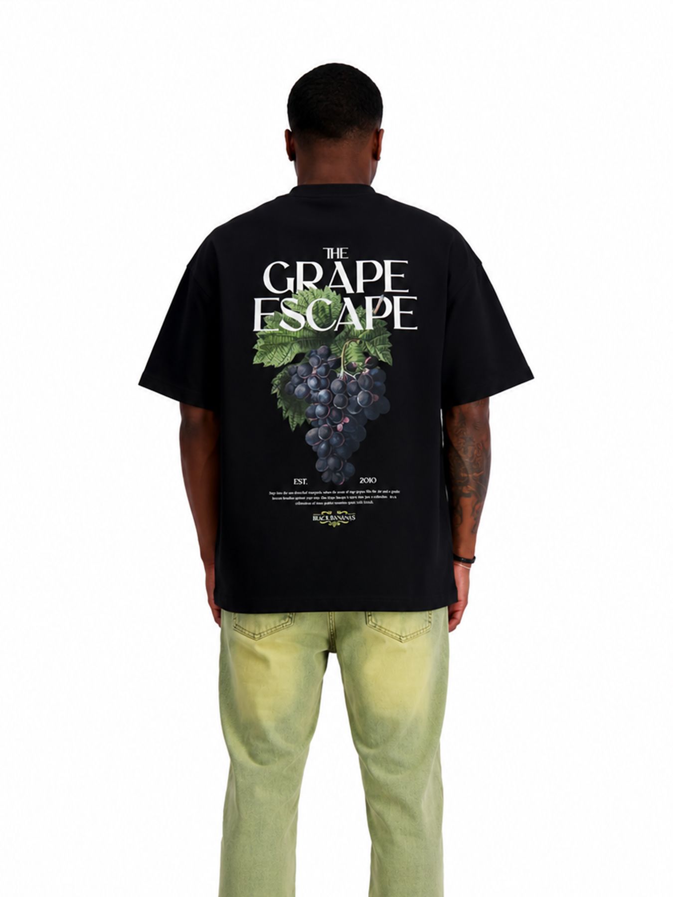 Black Bananas Grape tee Black 2900167313068