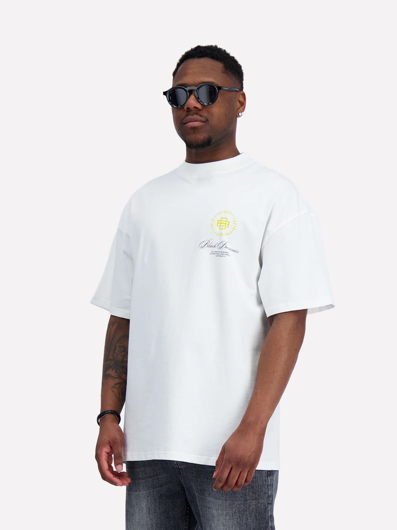 Black Bananas Doves tee White 00118873-900