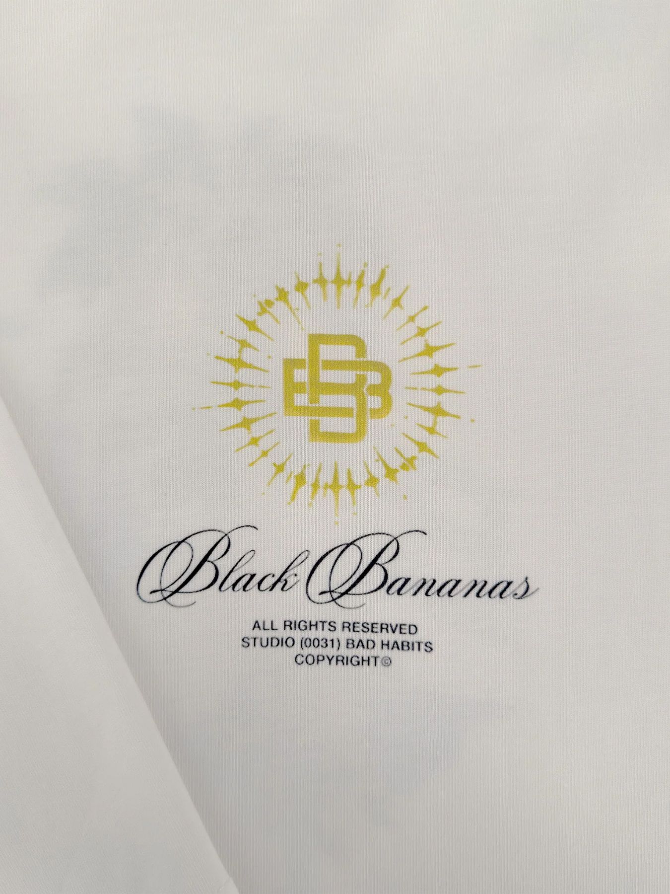 Black Bananas Doves tee White 2900167316038