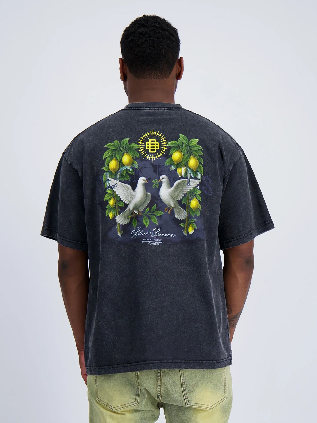 Black Bananas Doves tee Black 2900167315062