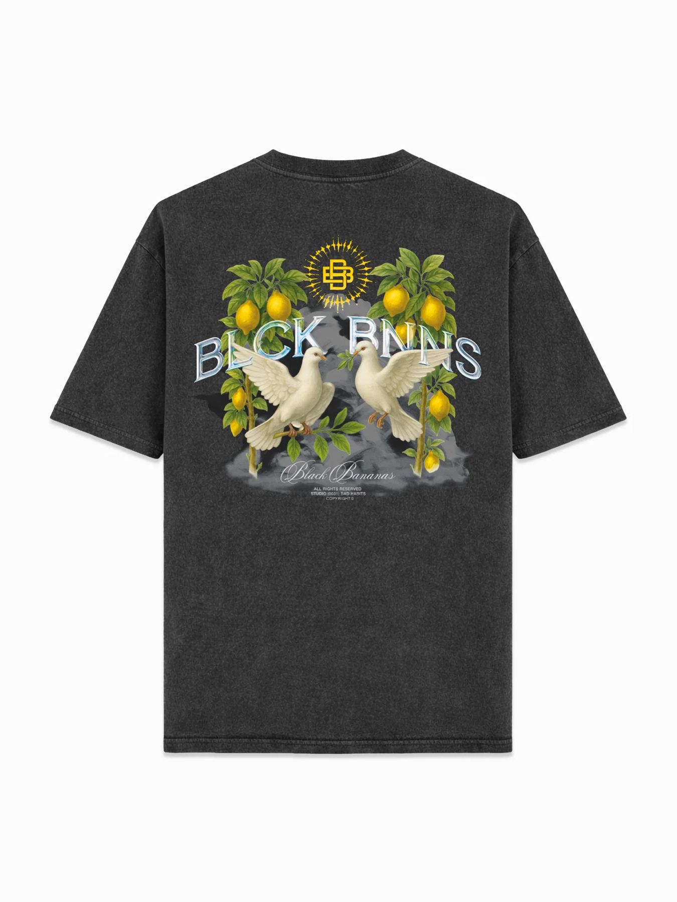 Black Bananas Doves tee Black 2900167315062