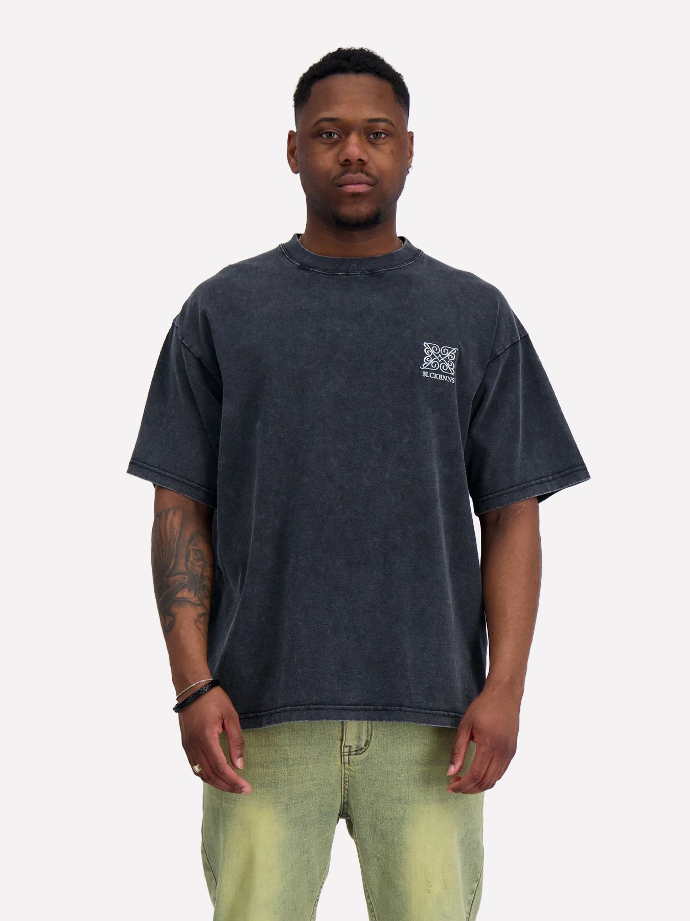 Black Bananas Anagram t-shirt Black 00118874-BLC