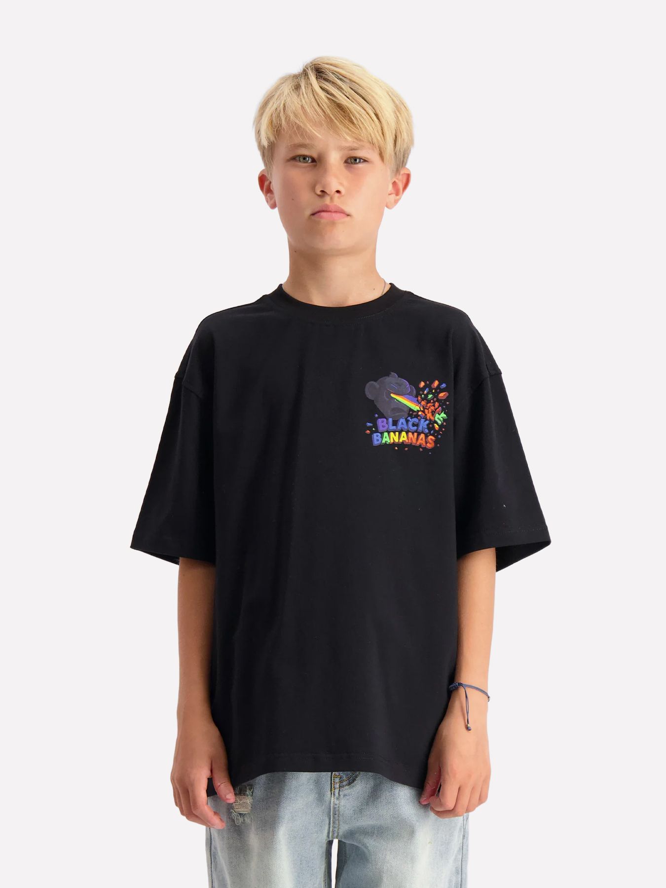 Black Bananas Kids laser t-shirt Black 00118875-999