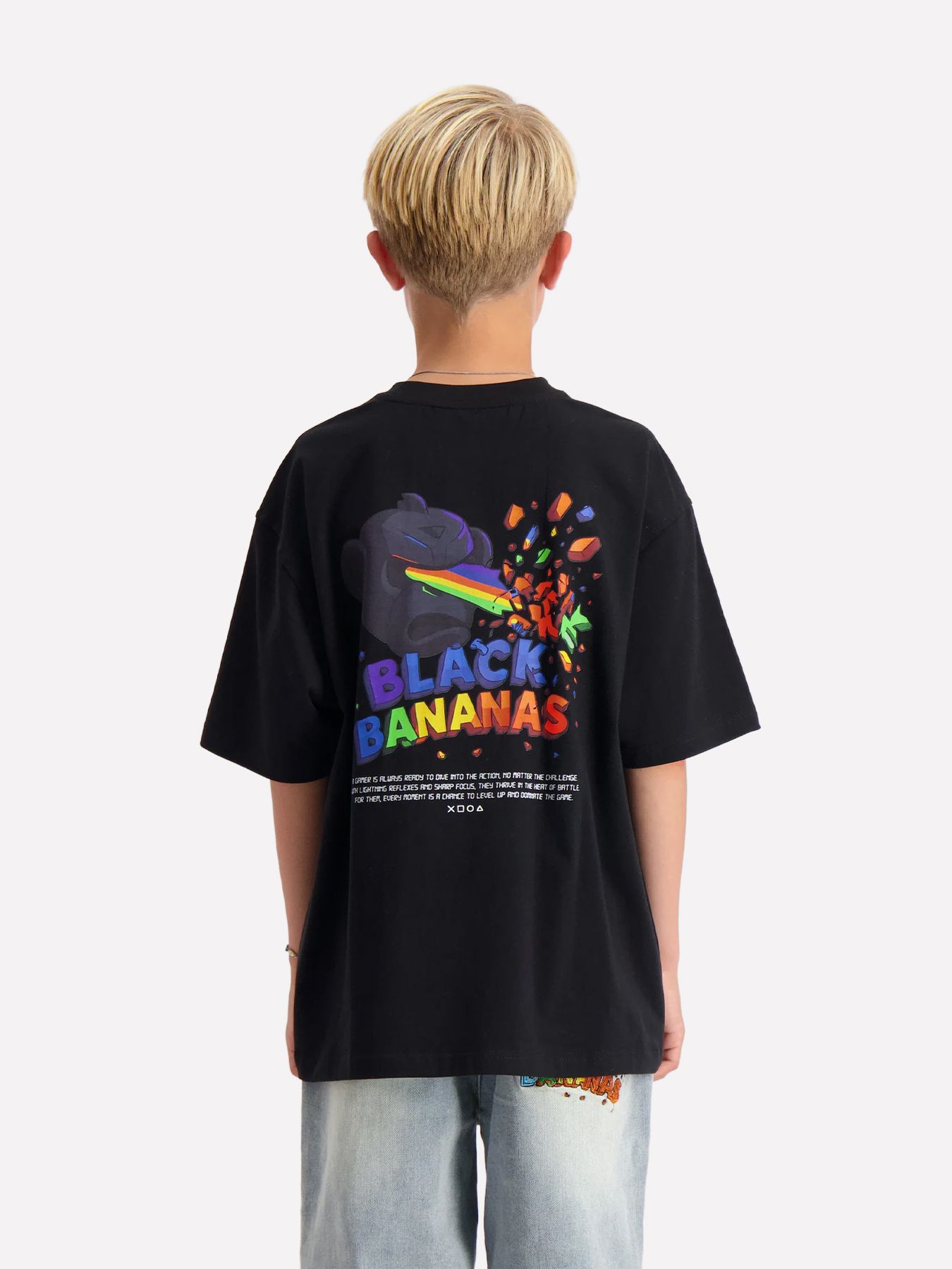 Black Bananas Kids laser t-shirt Black 2900167318032