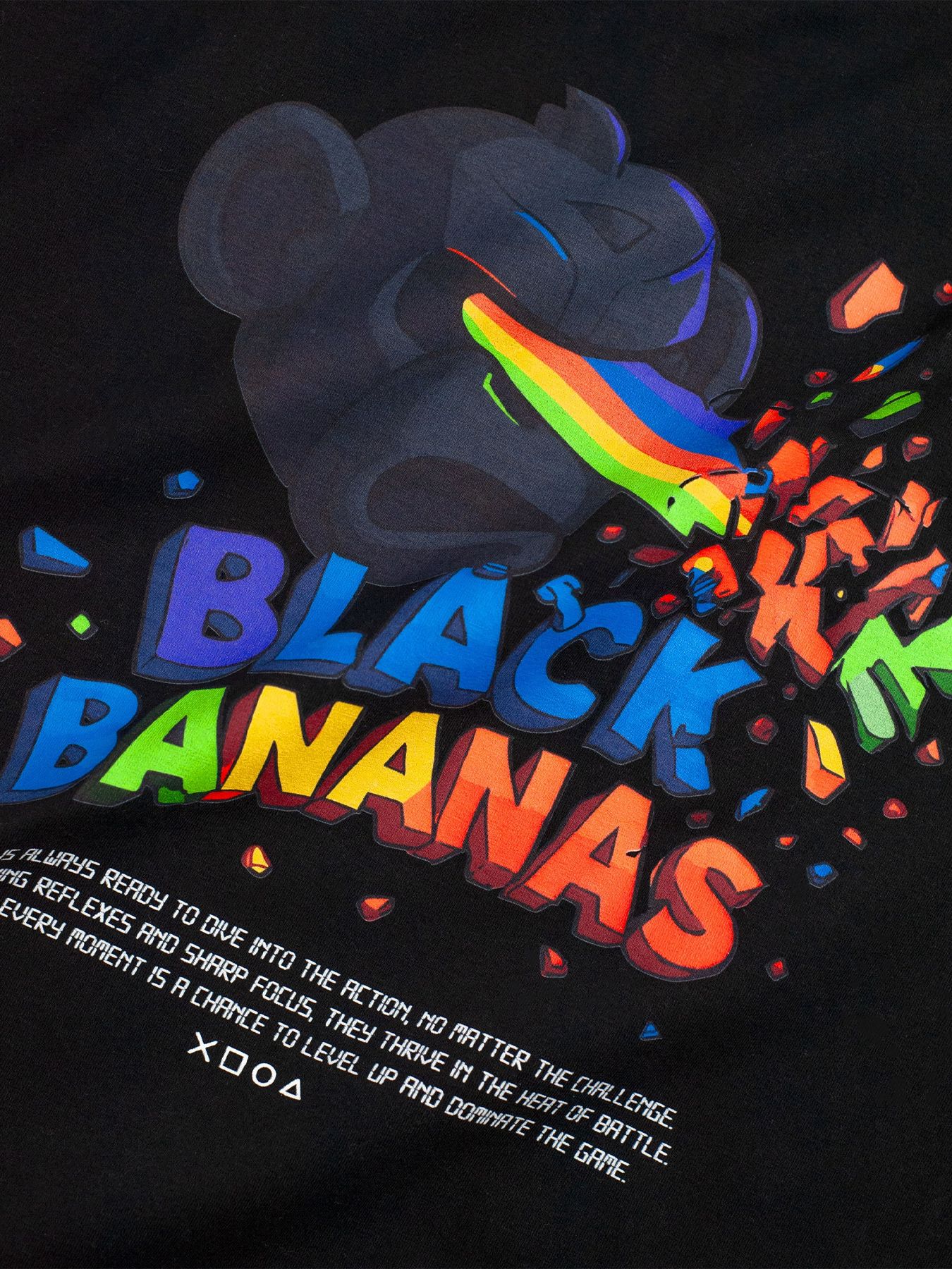 Black Bananas Kids laser t-shirt Black 2900167318032