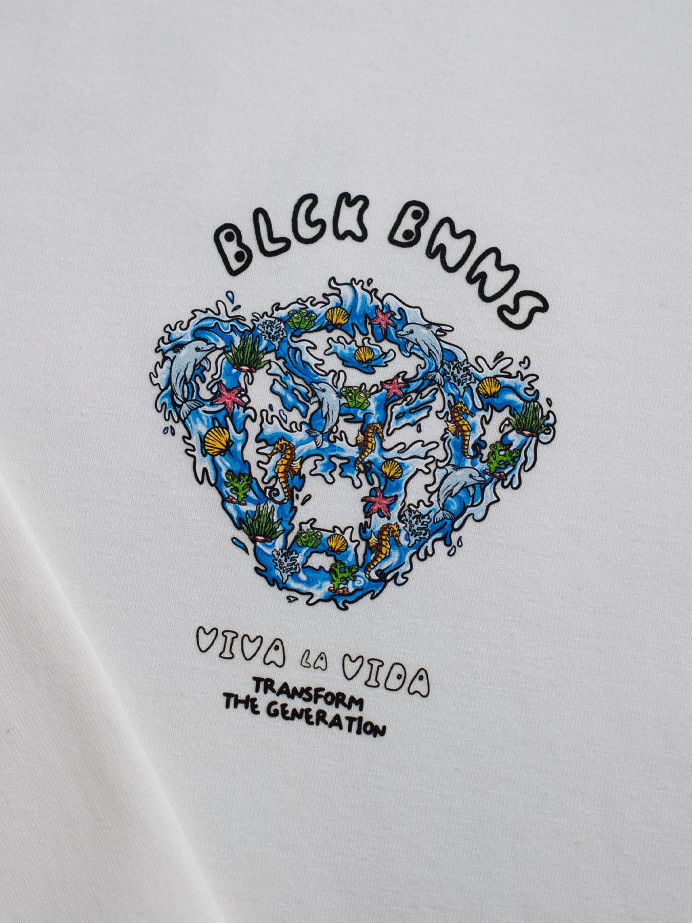 Black Bananas Kids Wave t-shirt White 2900167321018