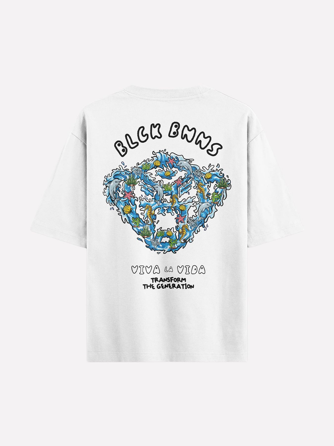 Black Bananas Kids Wave t-shirt White 2900167321018