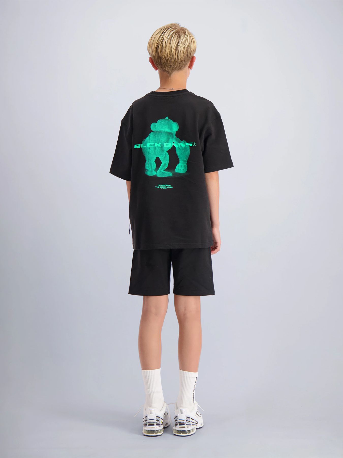 Black Bananas Kids 3d convoy twinset Black 2900167324019