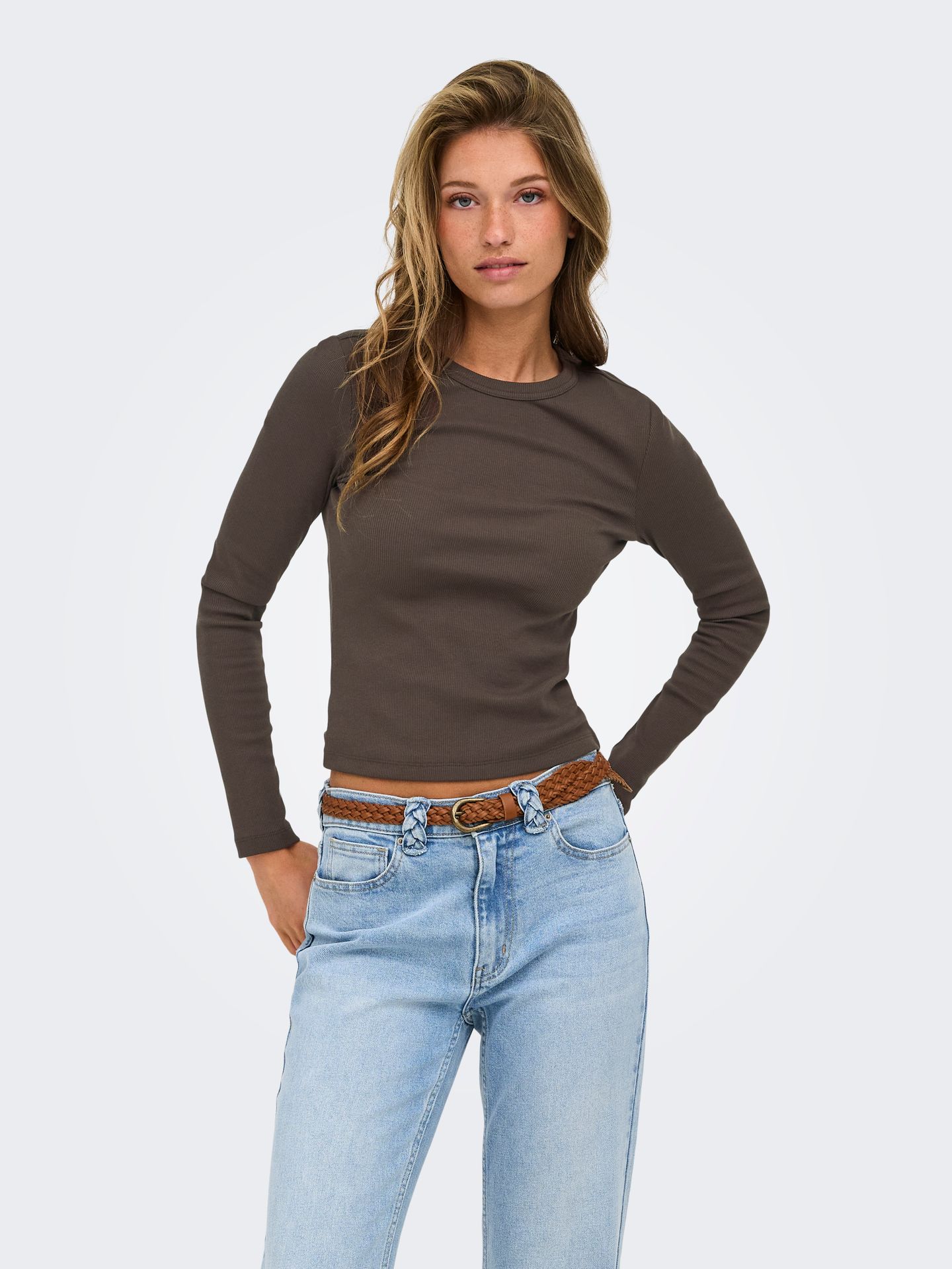 Only ONLVAL L/S O-NECK TOP JRS NOOS Bracken 00118882-EKA26011400003570