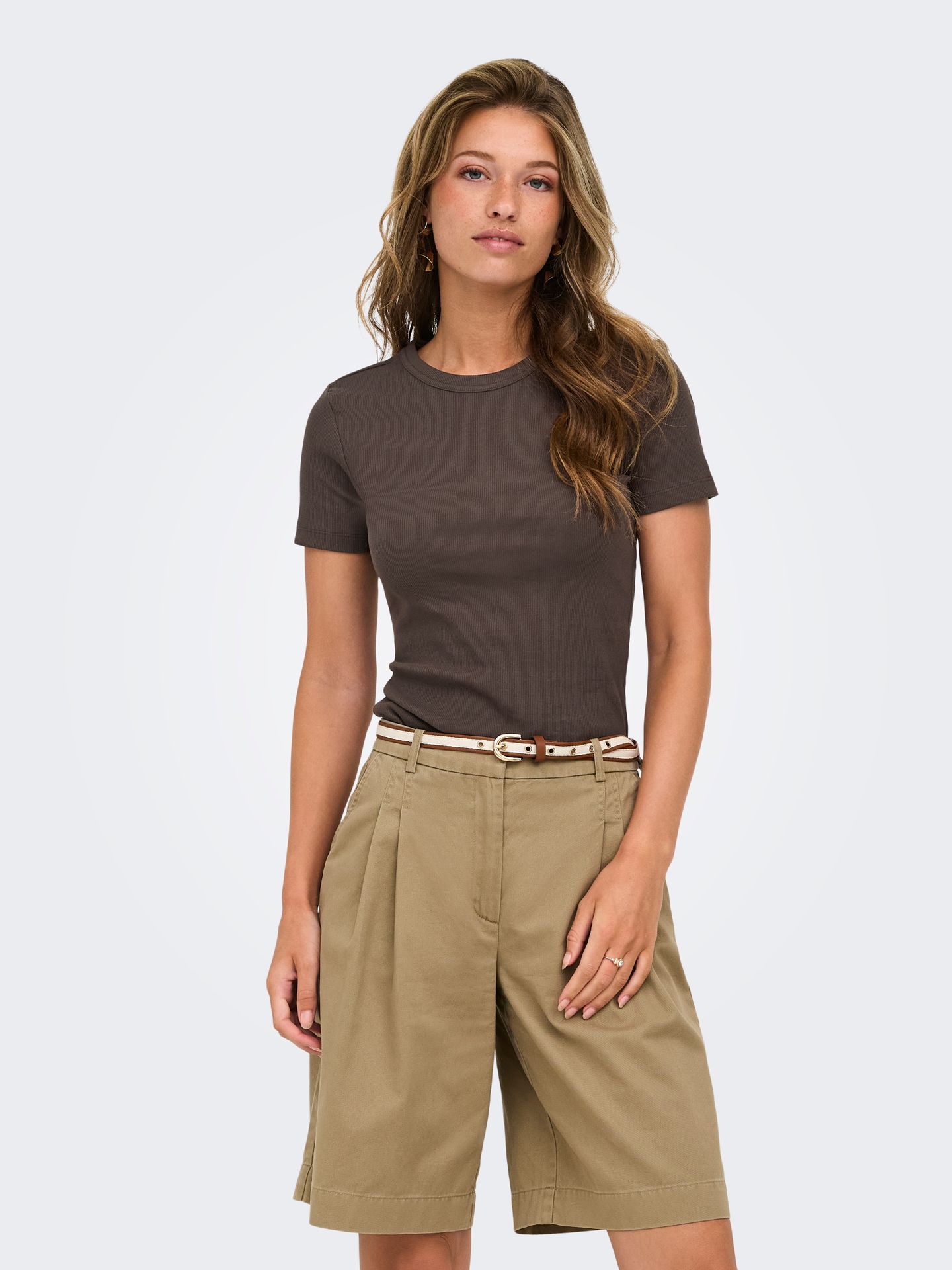 Only ONLVAL S/S O-NECK SOLID TOP JRS NOO Bracken 00118883-EKA26011400003570