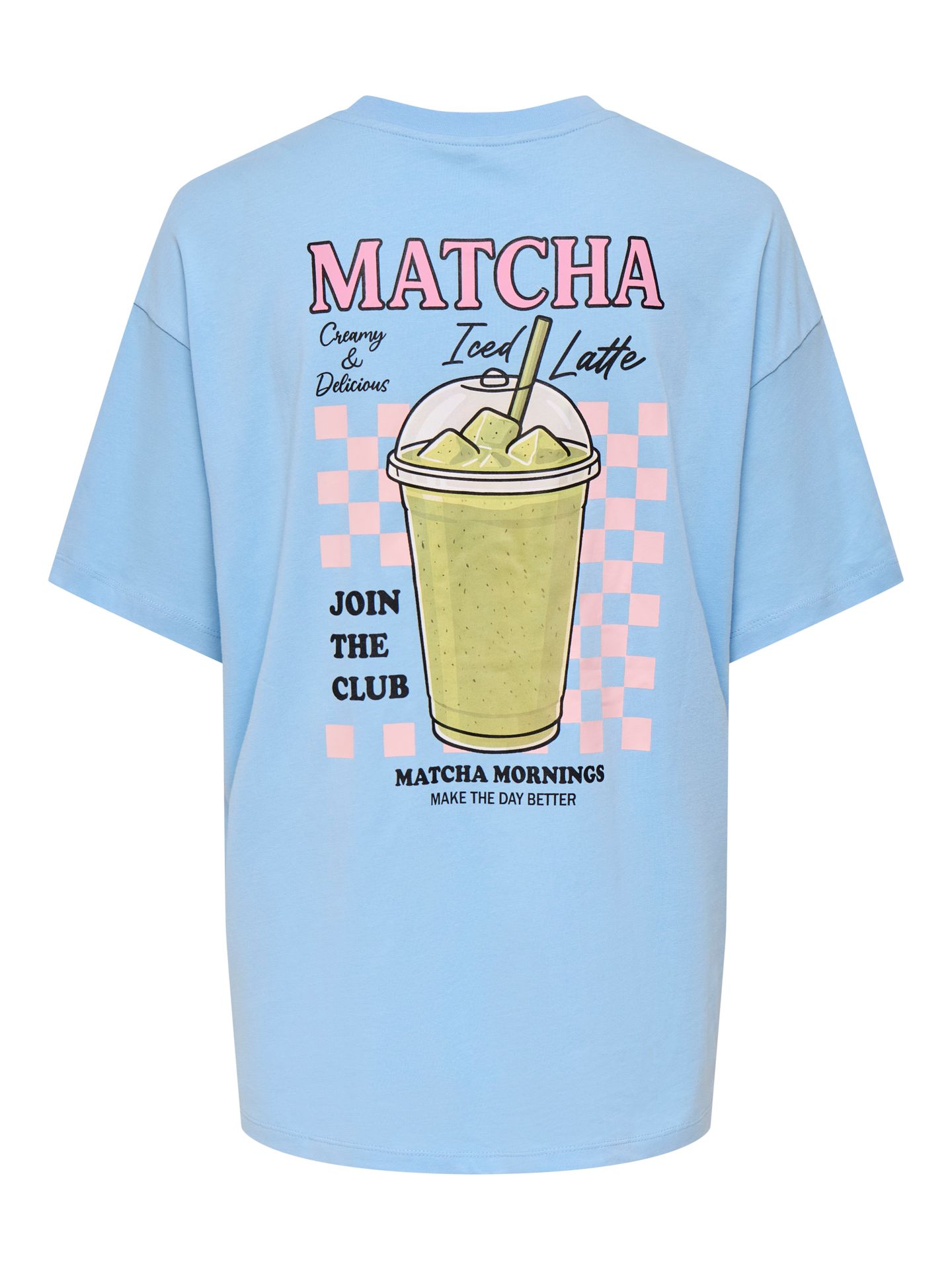Only ONLRITA S/S PRINTED TEE CS JRS Placid Blue/Lemoncello (prism pink) 2900167348022