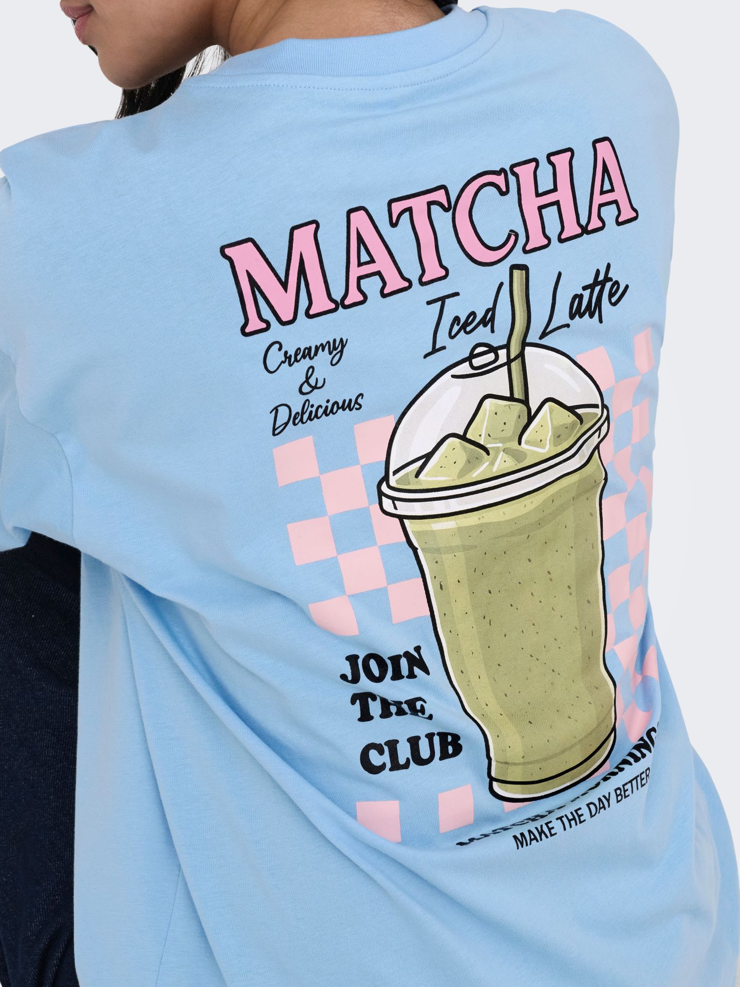 Only ONLRITA S/S PRINTED TEE CS JRS Placid Blue/Lemoncello (prism pink) 2900167348022