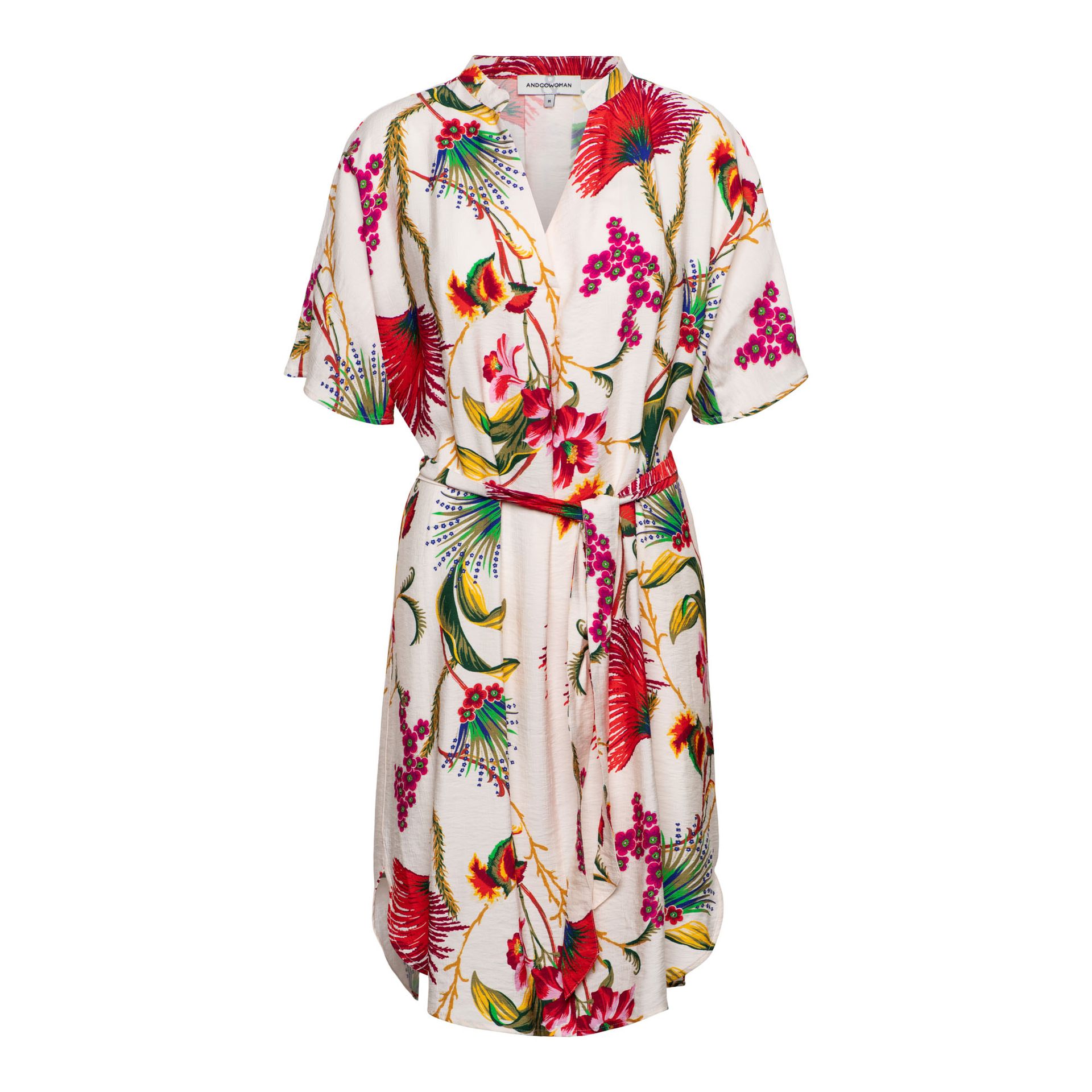 &Co Woman ANISA FLOWER 64085 lc-claret multi 00118896-EKA26007600000234