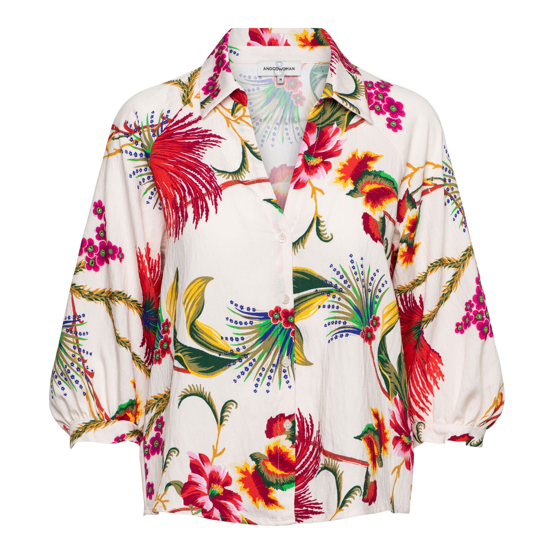 &Co Woman MARIJKE FLOWER 64085 lc-claret multi 00118897-EKA26007600000234