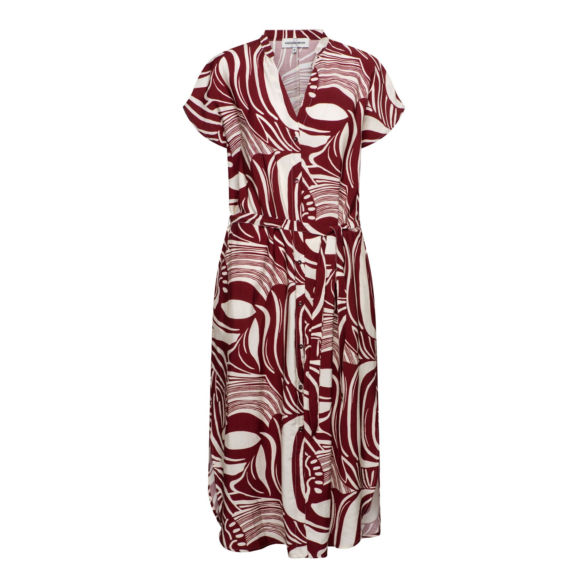 &Co Woman LIVA WEAVE 64085 lc-claret multi 2900167363032